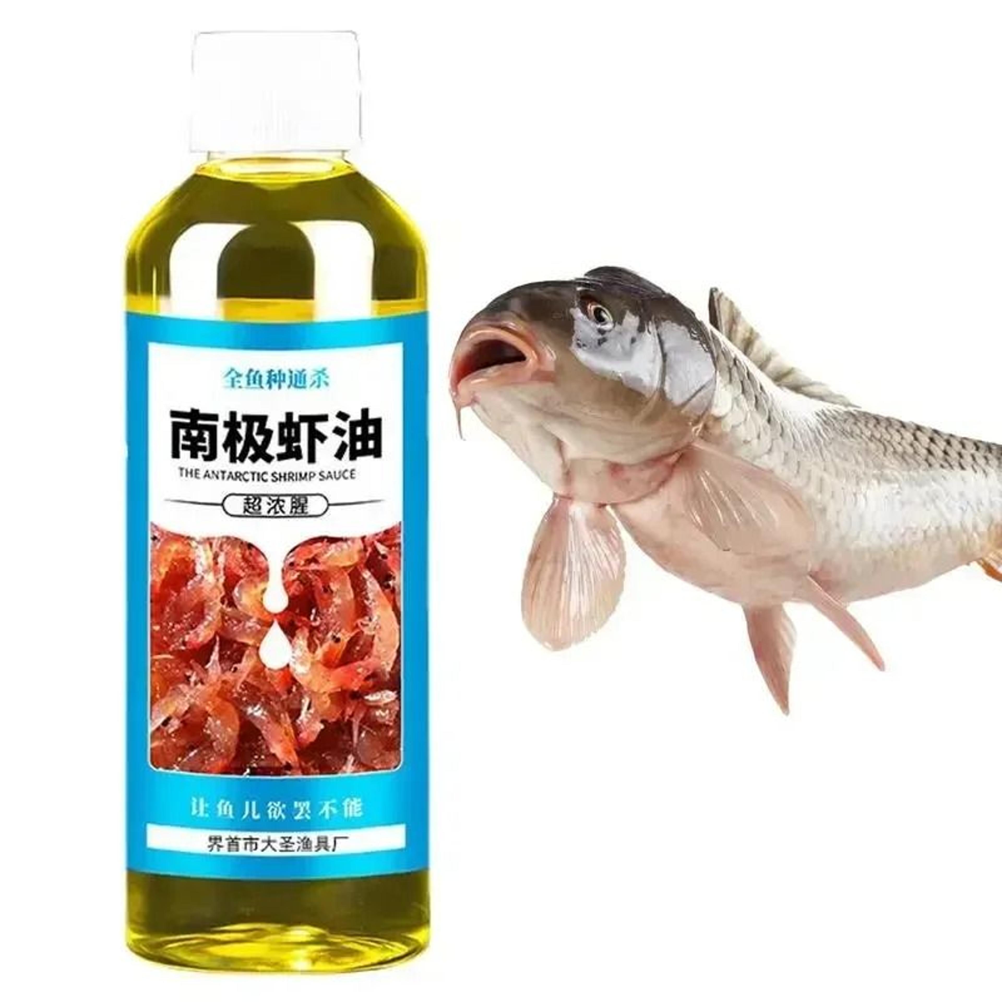 100ml Antarctic Krill Shrimp Oil Fishing Attractant For Carp Tilapia  Freshwater Bait 4