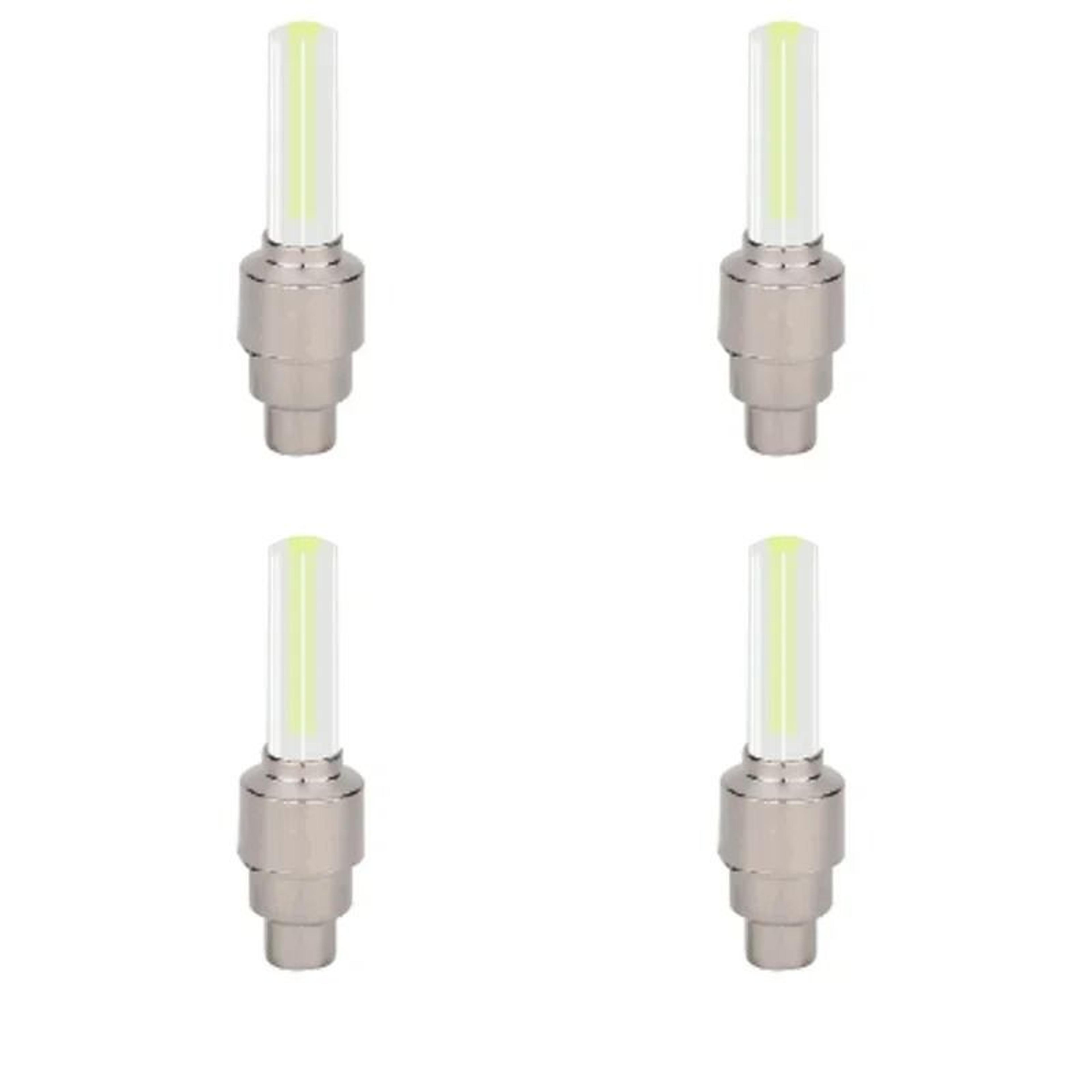 Motion Activated LED Valve Cap Lights For Bicycle Motorcycle  Car Tires Waterproof 9