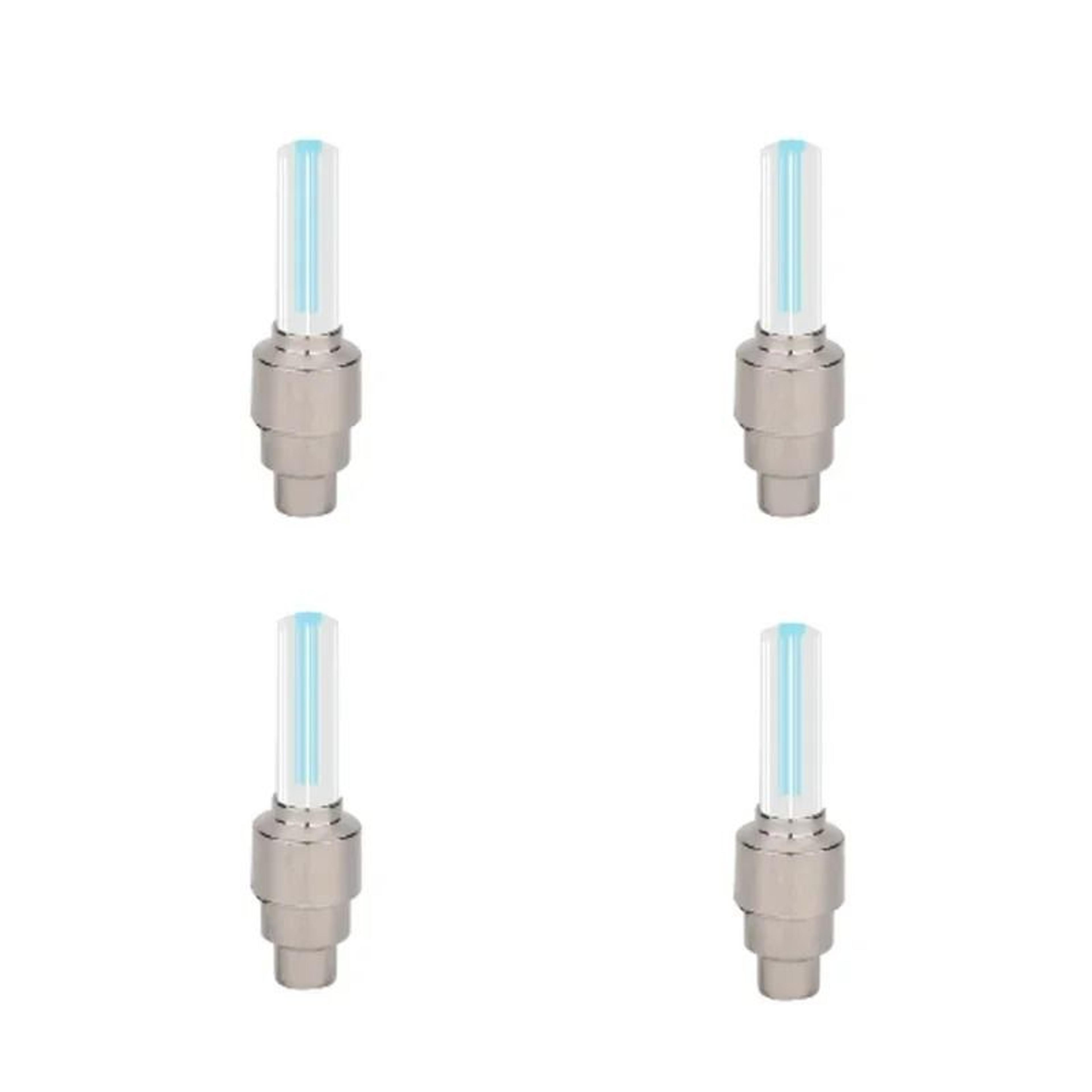 Motion Activated LED Valve Cap Lights For Bicycle Motorcycle  Car Tires Waterproof 10
