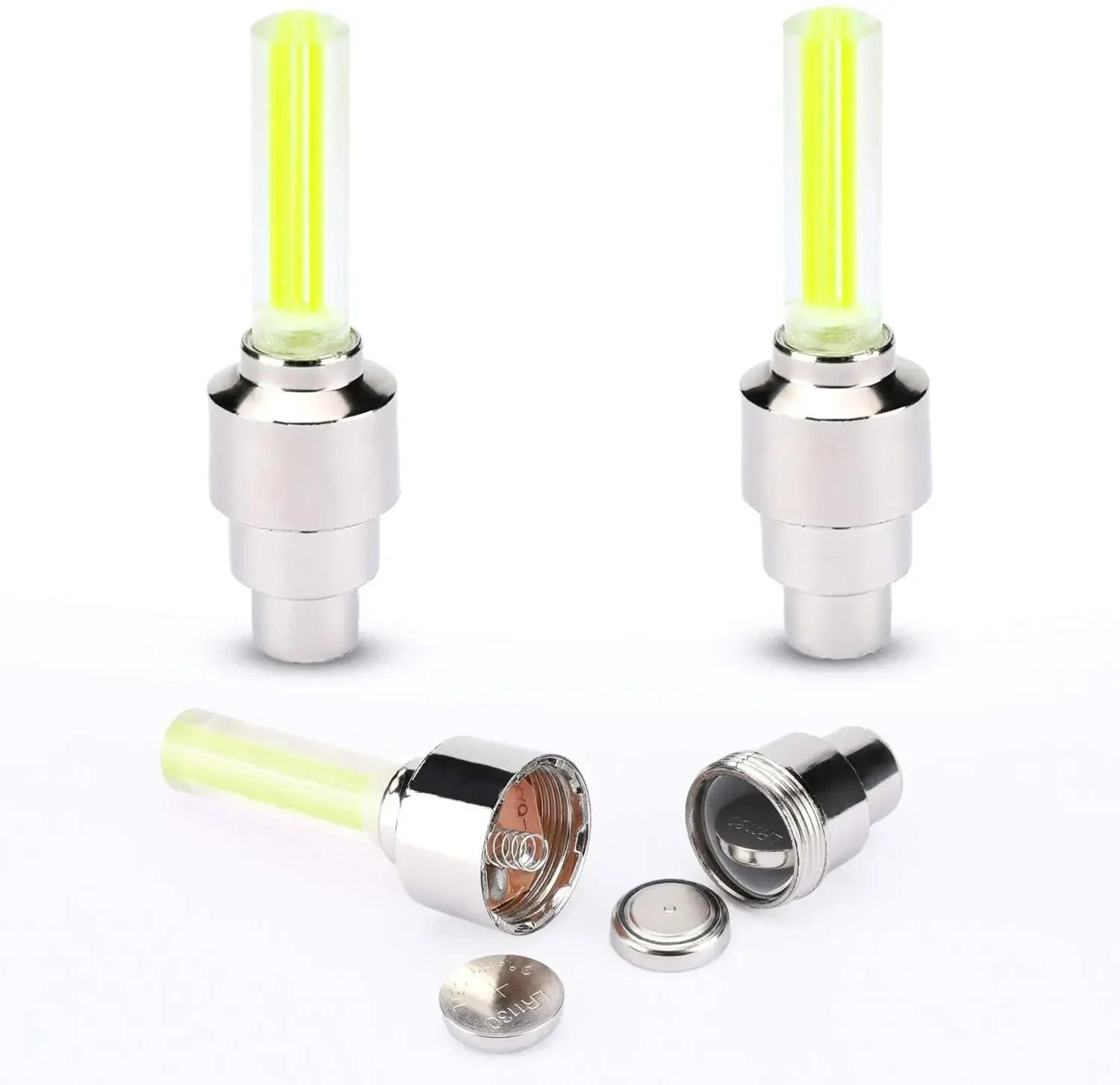 Motion Activated LED Valve Cap Lights For Bicycle Motorcycle  Car Tires Waterproof 13