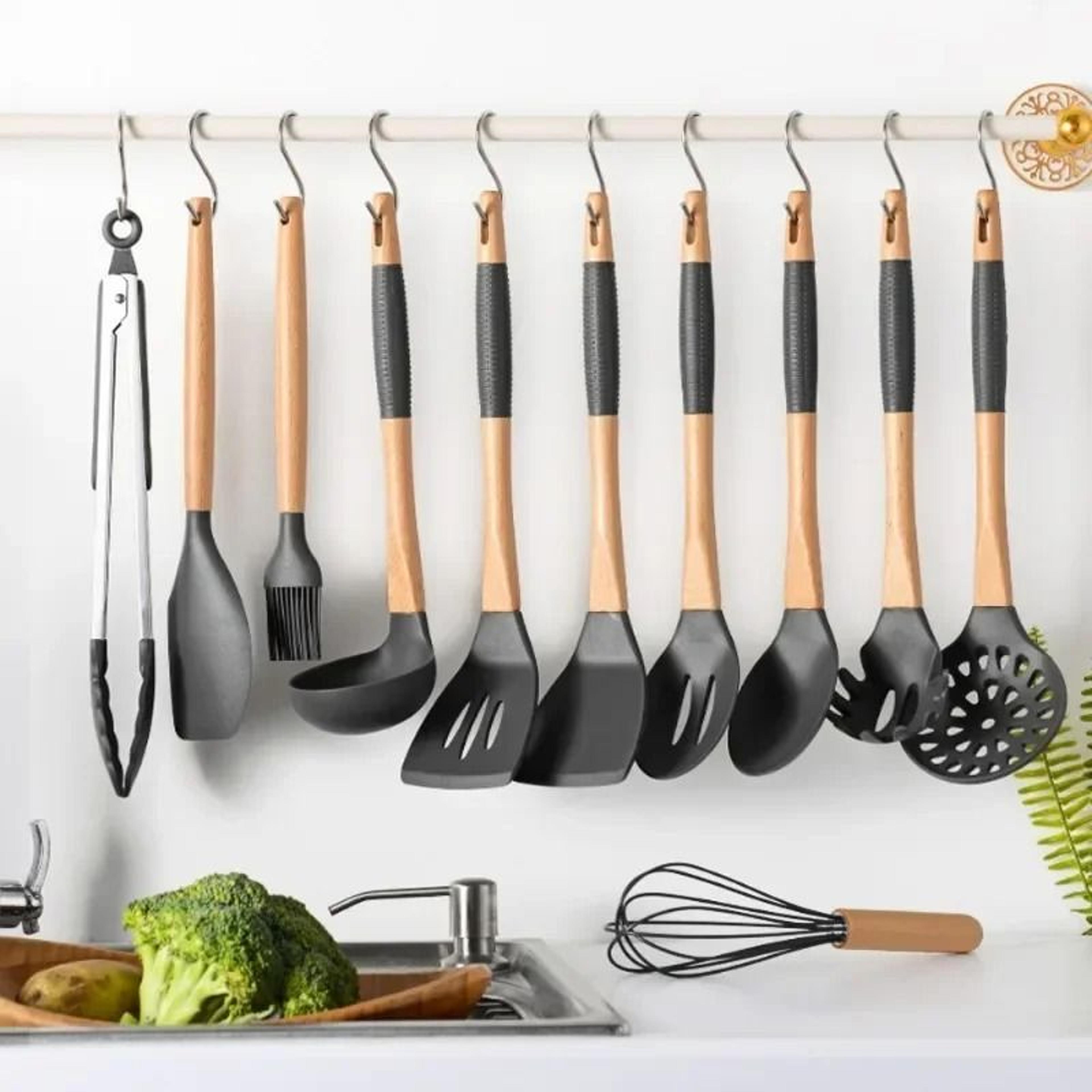 Stainless Steel S Shaped Hanging Hooks For Kitchen Closet Bathroom And Garden 2