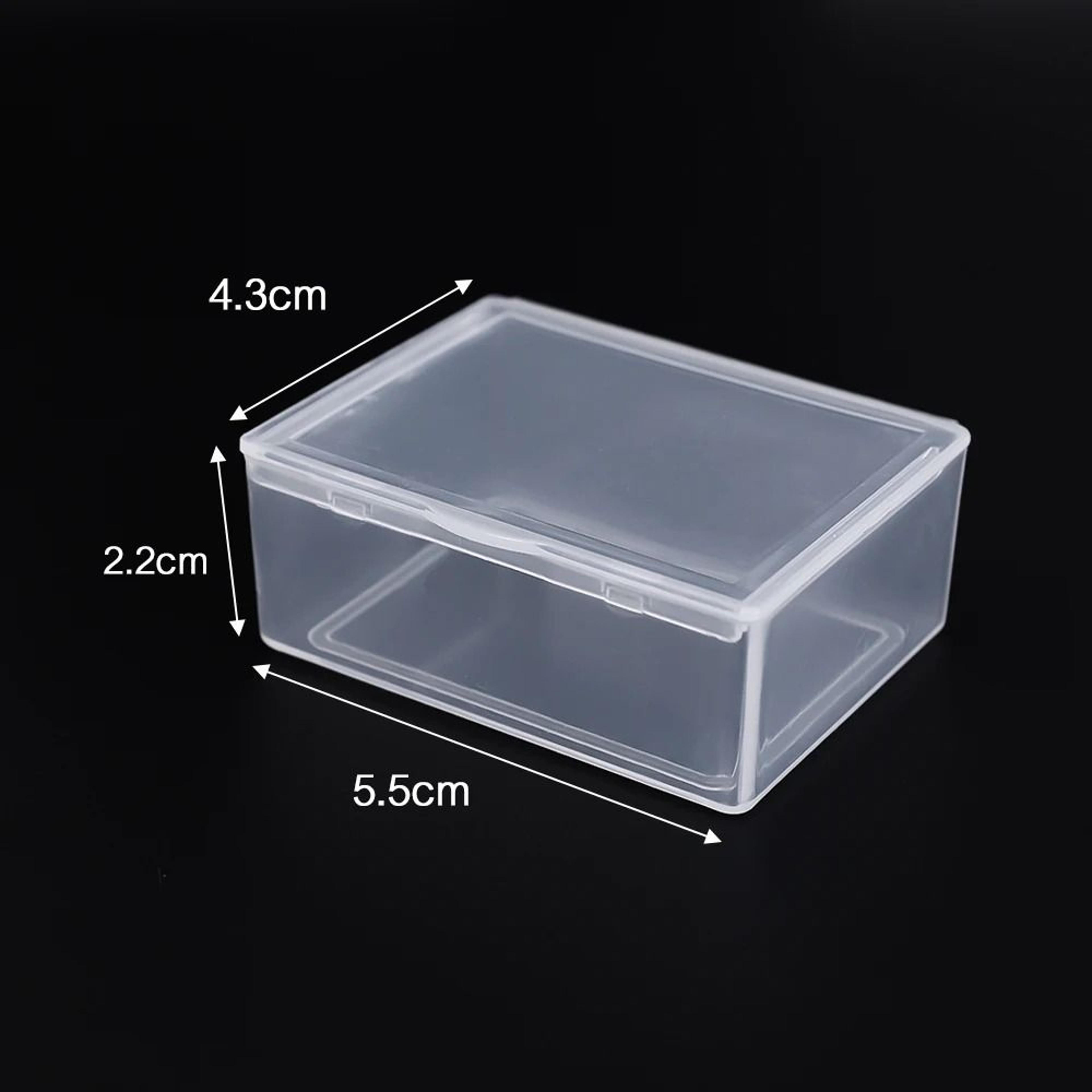 Clear Plastic Storage Box With Lid Multipurpose Organizer Case For Jewelry Crafts And Office Suppli 9