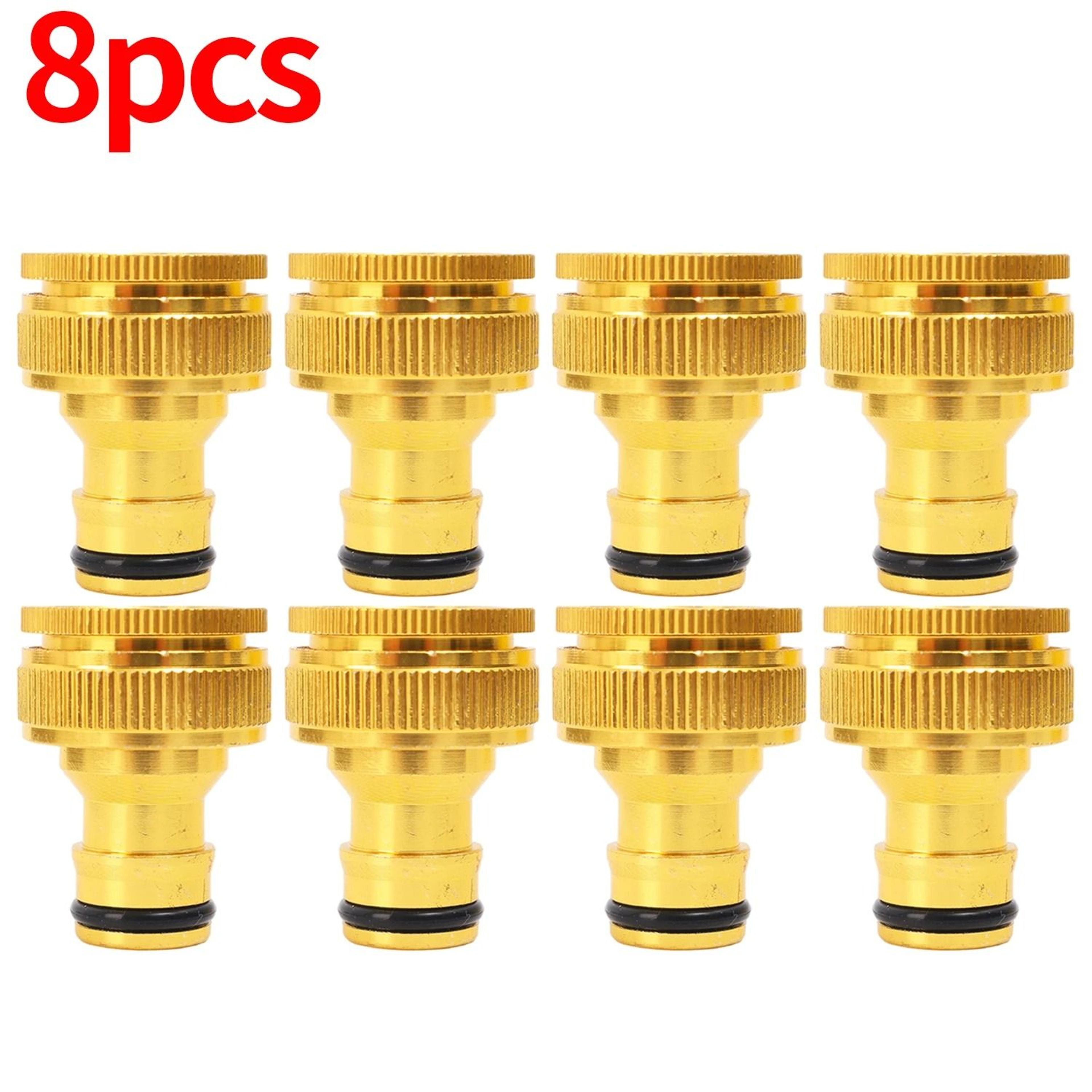 Brass Garden Hose Quick Connector Tap Adapter For Drip Irrigation And Hose Repair 9