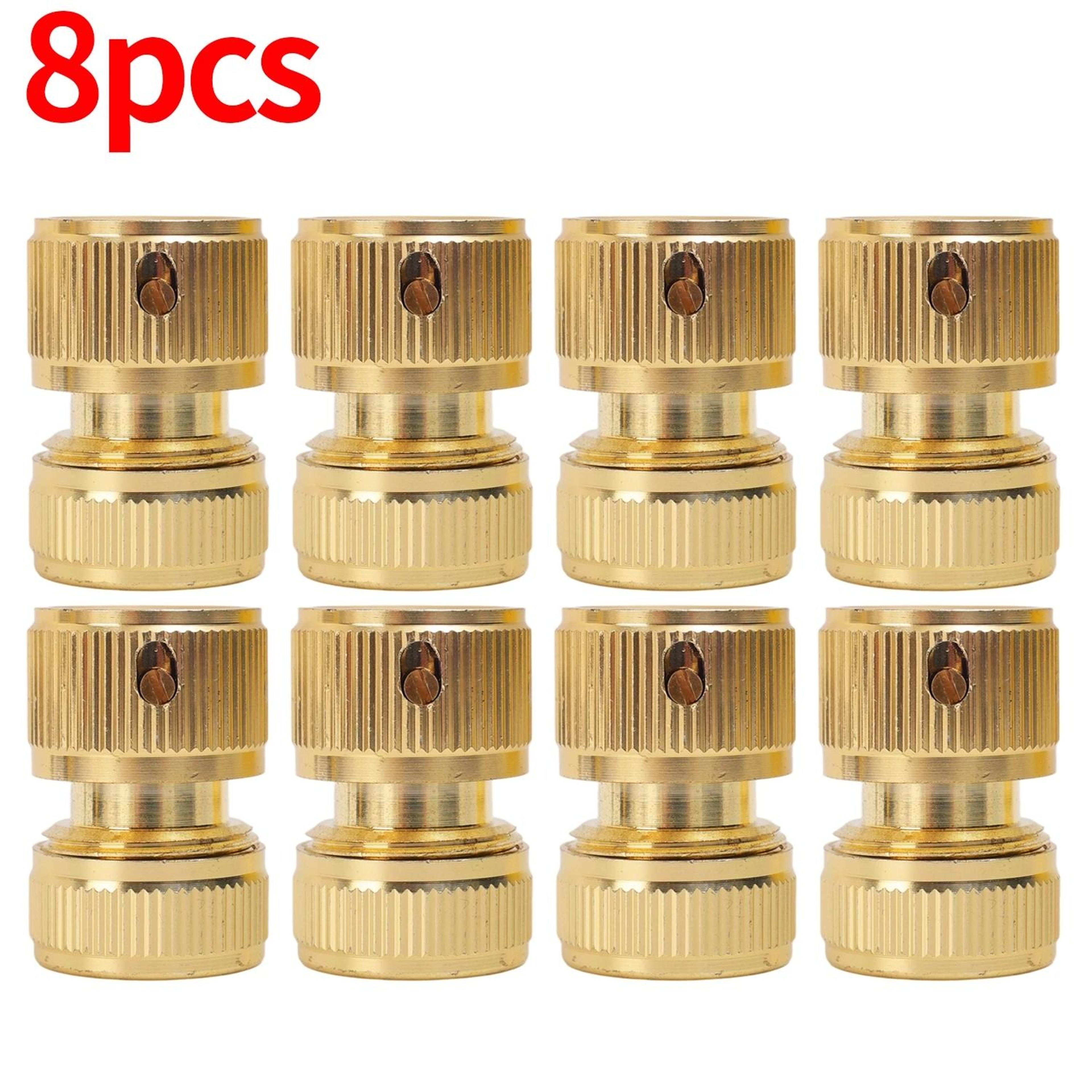 Brass Garden Hose Quick Connector Tap Adapter For Drip Irrigation And Hose Repair 13
