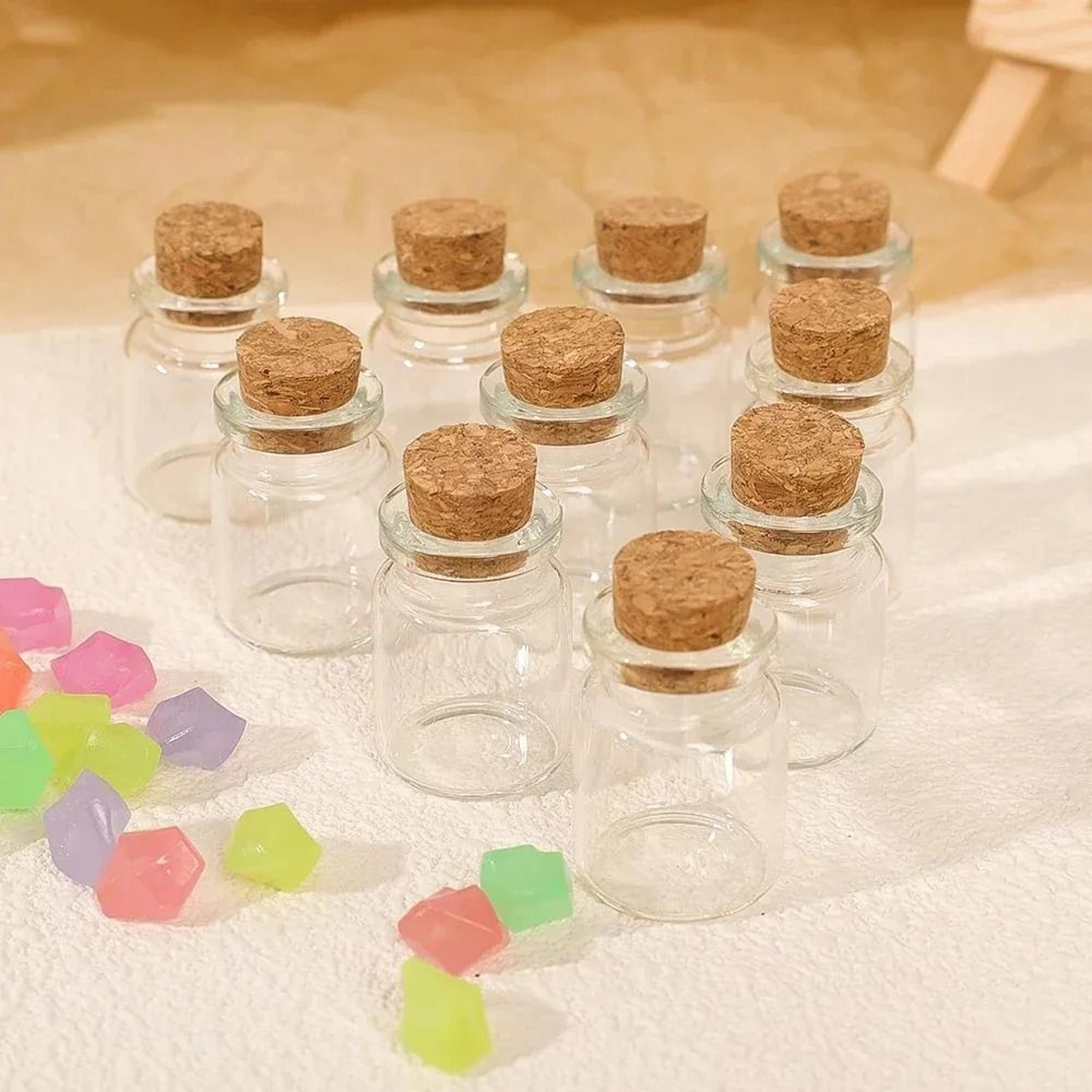 Mini Glass Wishing Bottles With Cork Stoppers For DIY Crafts Party Favors And Gifts 2