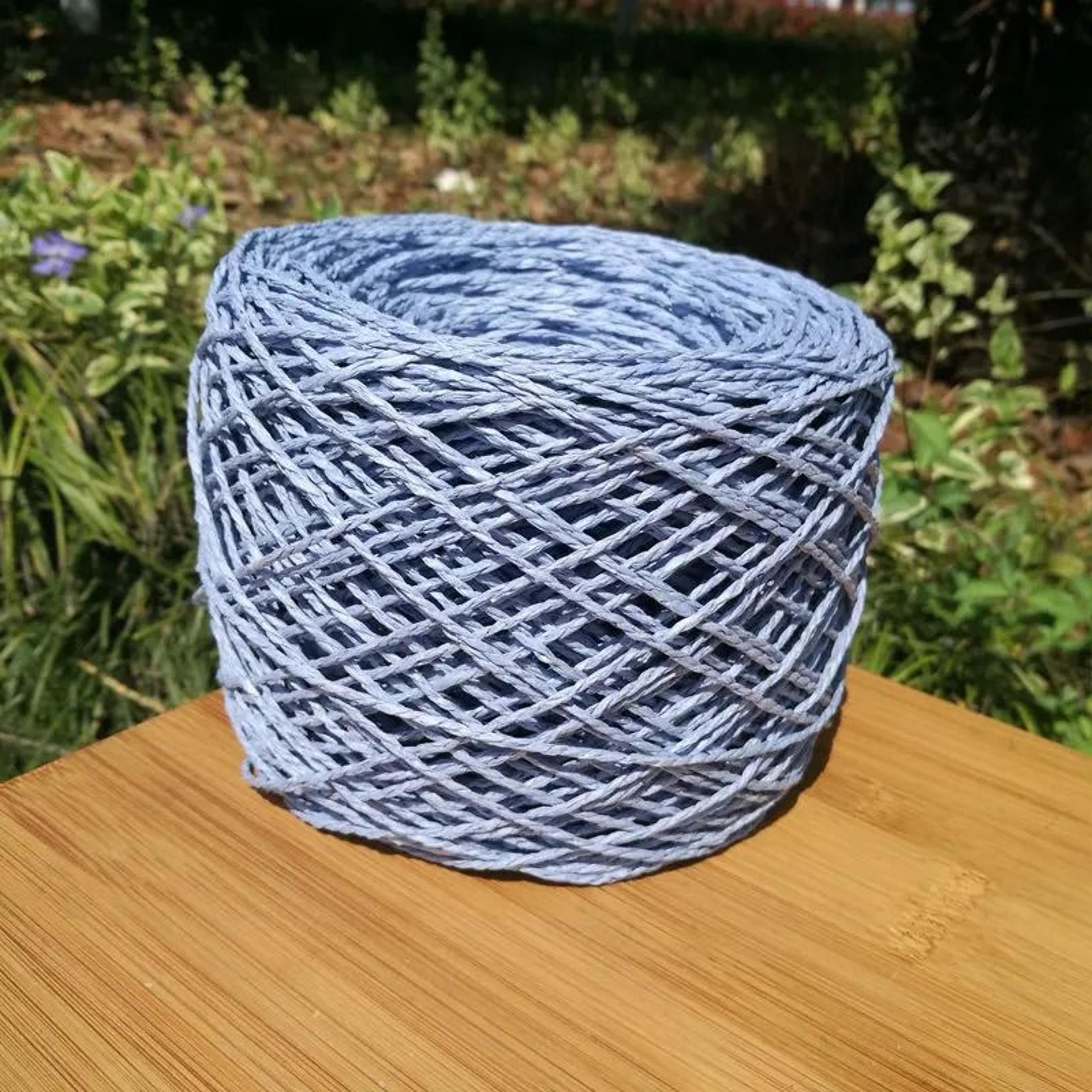 Chunky Paper Raffia Yarn For Crochet Knitting Bags Hats And DIY Crafts 11