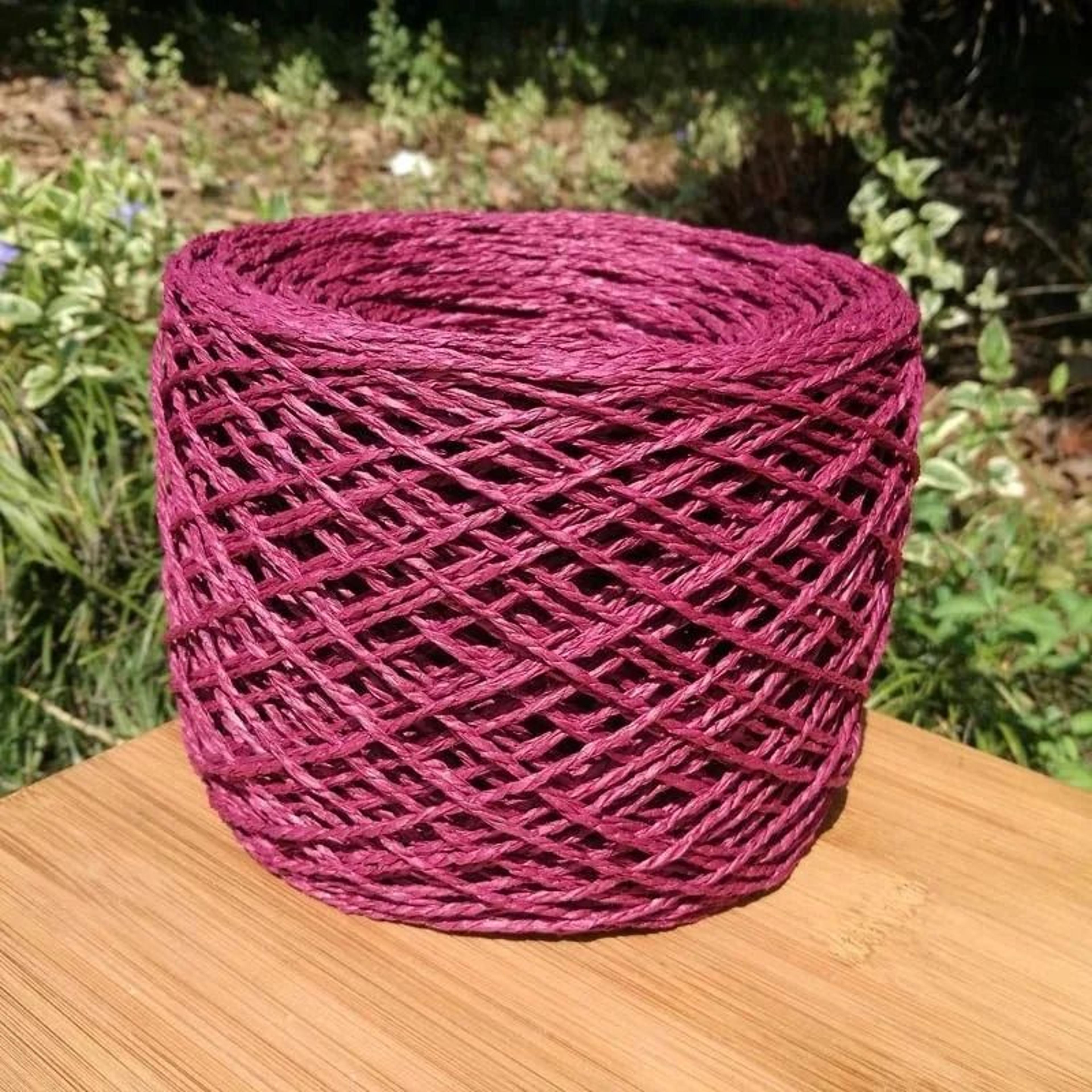 Chunky Paper Raffia Yarn For Crochet Knitting Bags Hats And DIY Crafts 4