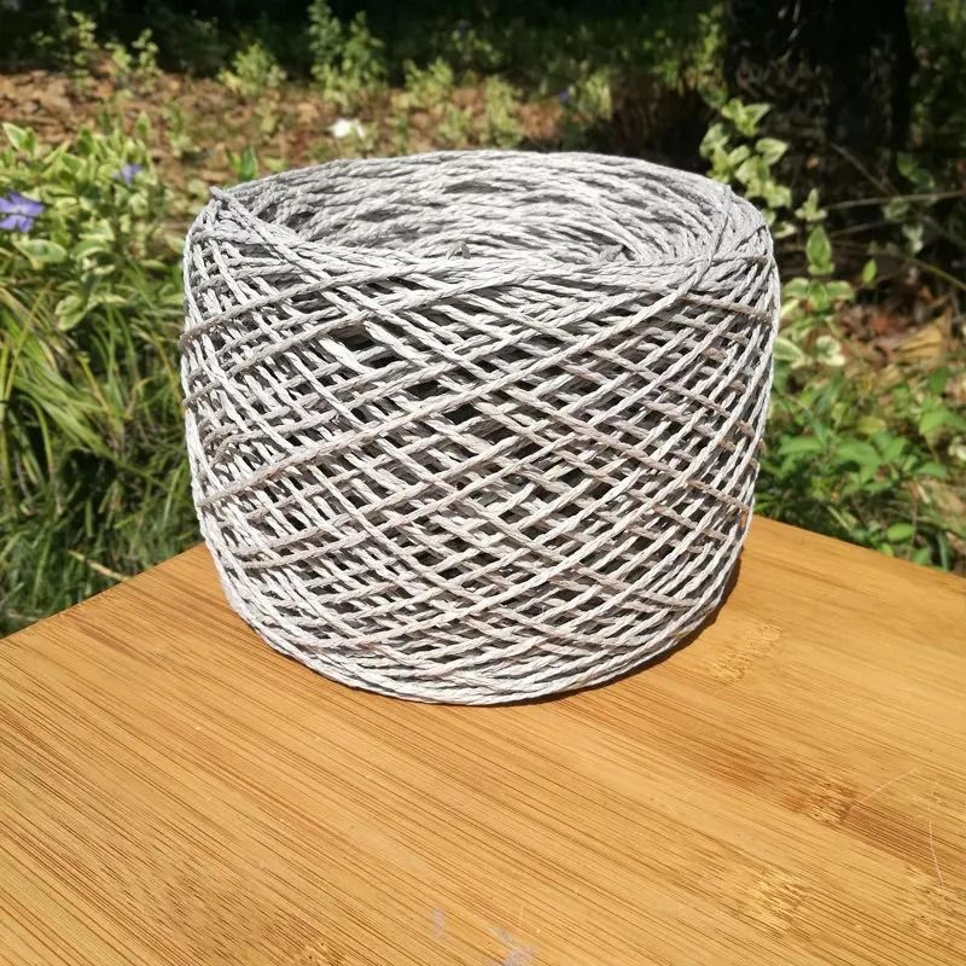 Chunky Paper Raffia Yarn For Crochet Knitting Bags Hats And DIY Crafts 6
