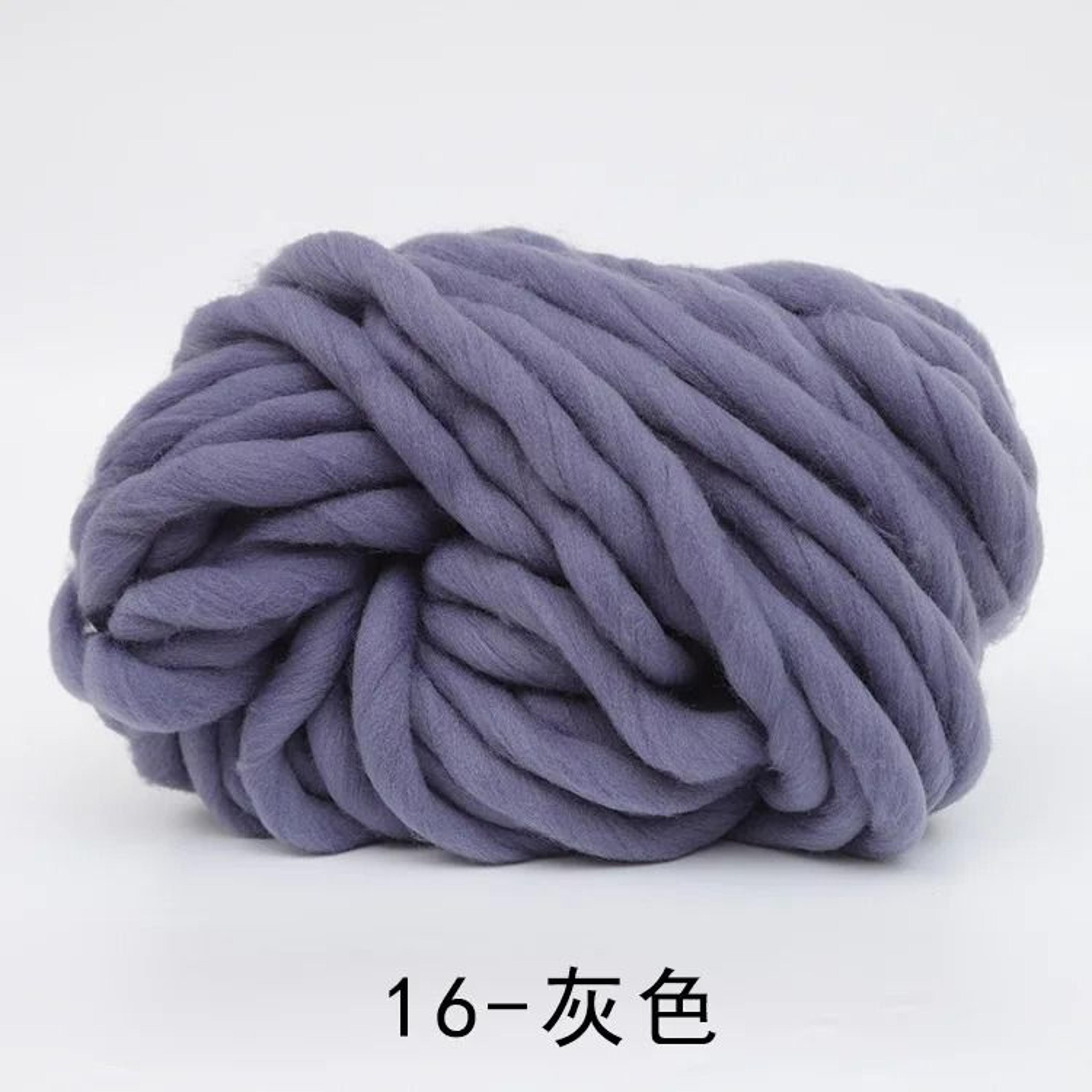 Natural Merino Wool Chunky Yarn For Knitting Crochet Blankets Hats Scarves And DIY Crafts 17