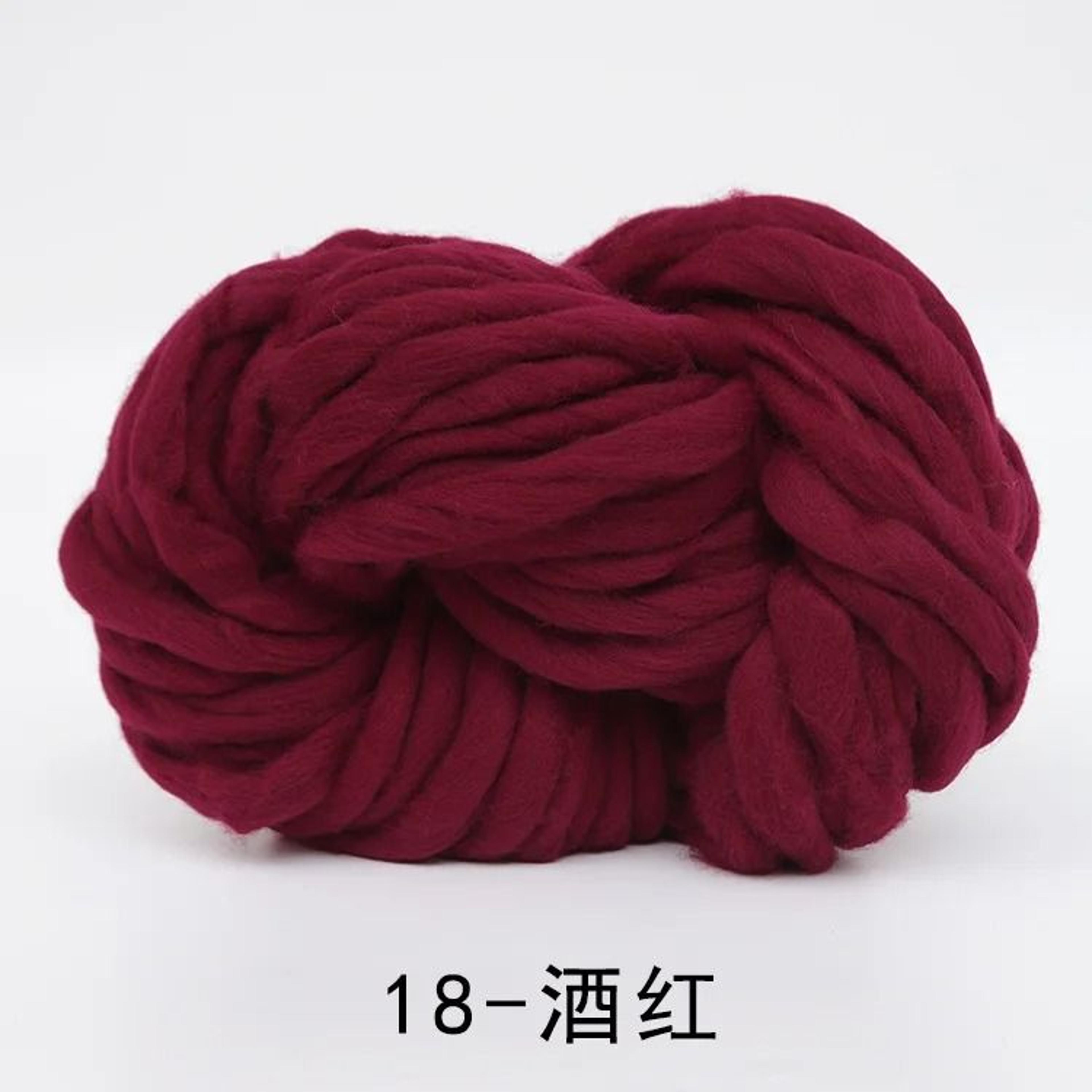Natural Merino Wool Chunky Yarn For Knitting Crochet Blankets Hats Scarves And DIY Crafts 19