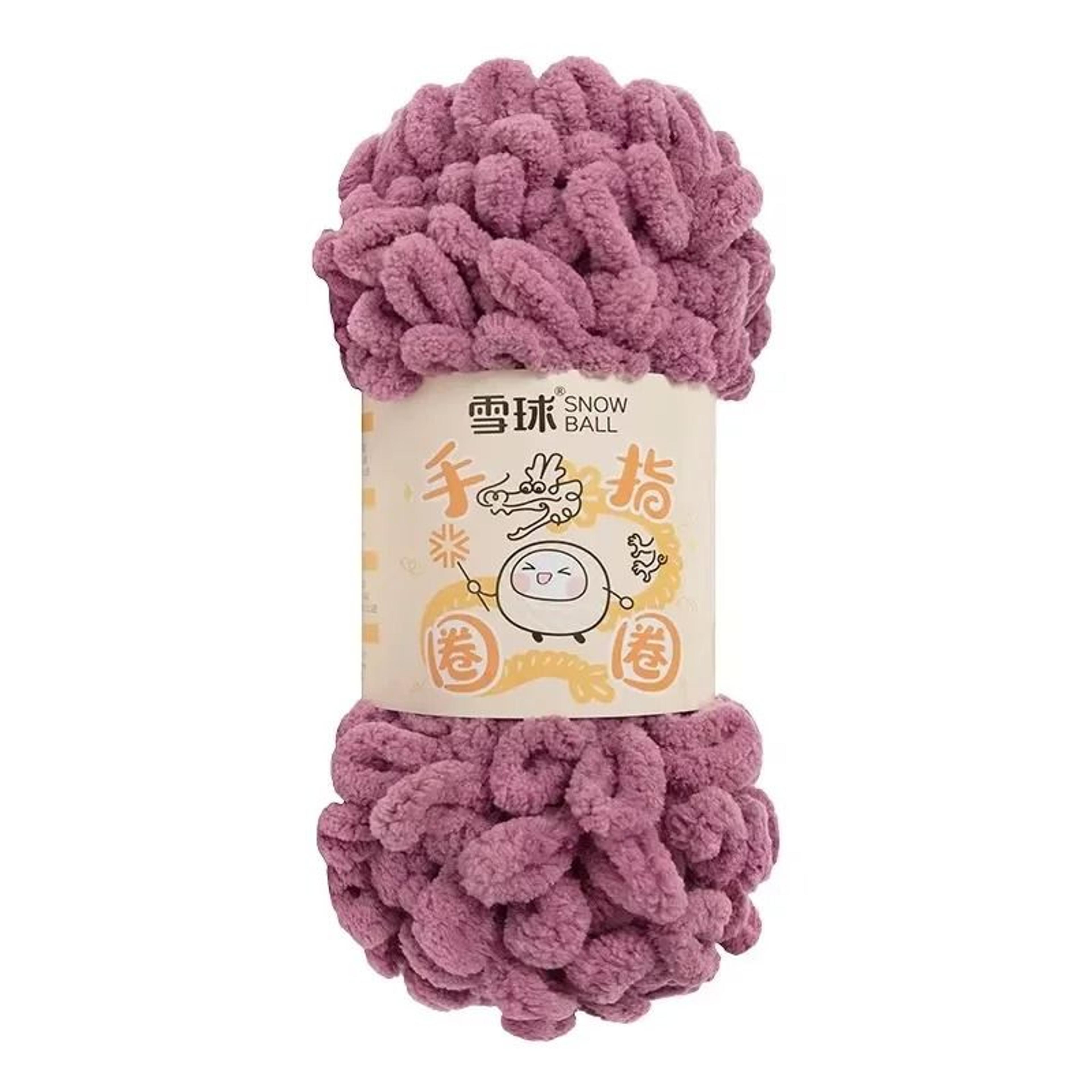Finger Loop Puffy Yarn For Hand Knitting Blankets Pillows And DIY Crafts 14