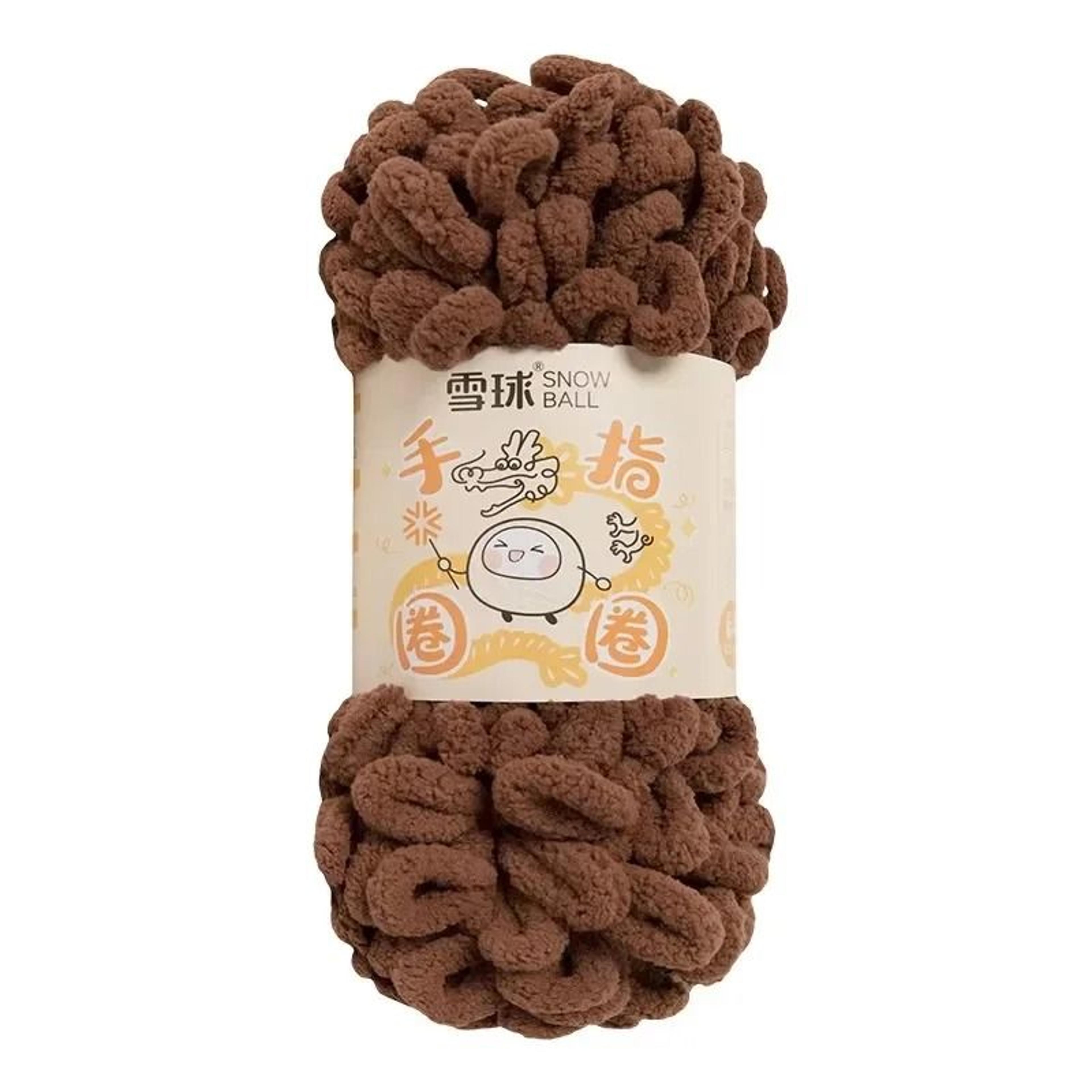 Finger Loop Puffy Yarn For Hand Knitting Blankets Pillows And DIY Crafts 6