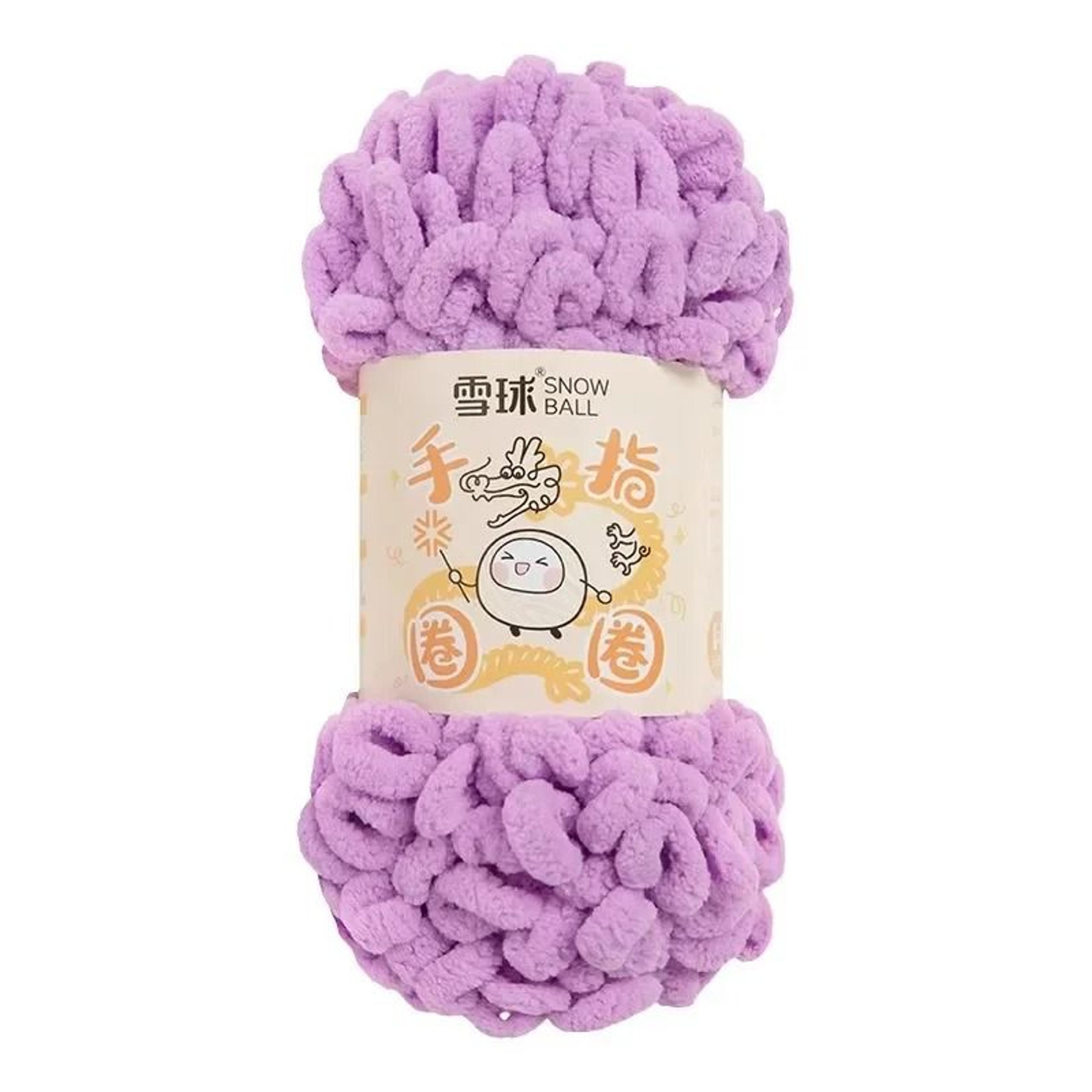 Finger Loop Puffy Yarn For Hand Knitting Blankets Pillows And DIY Crafts 18