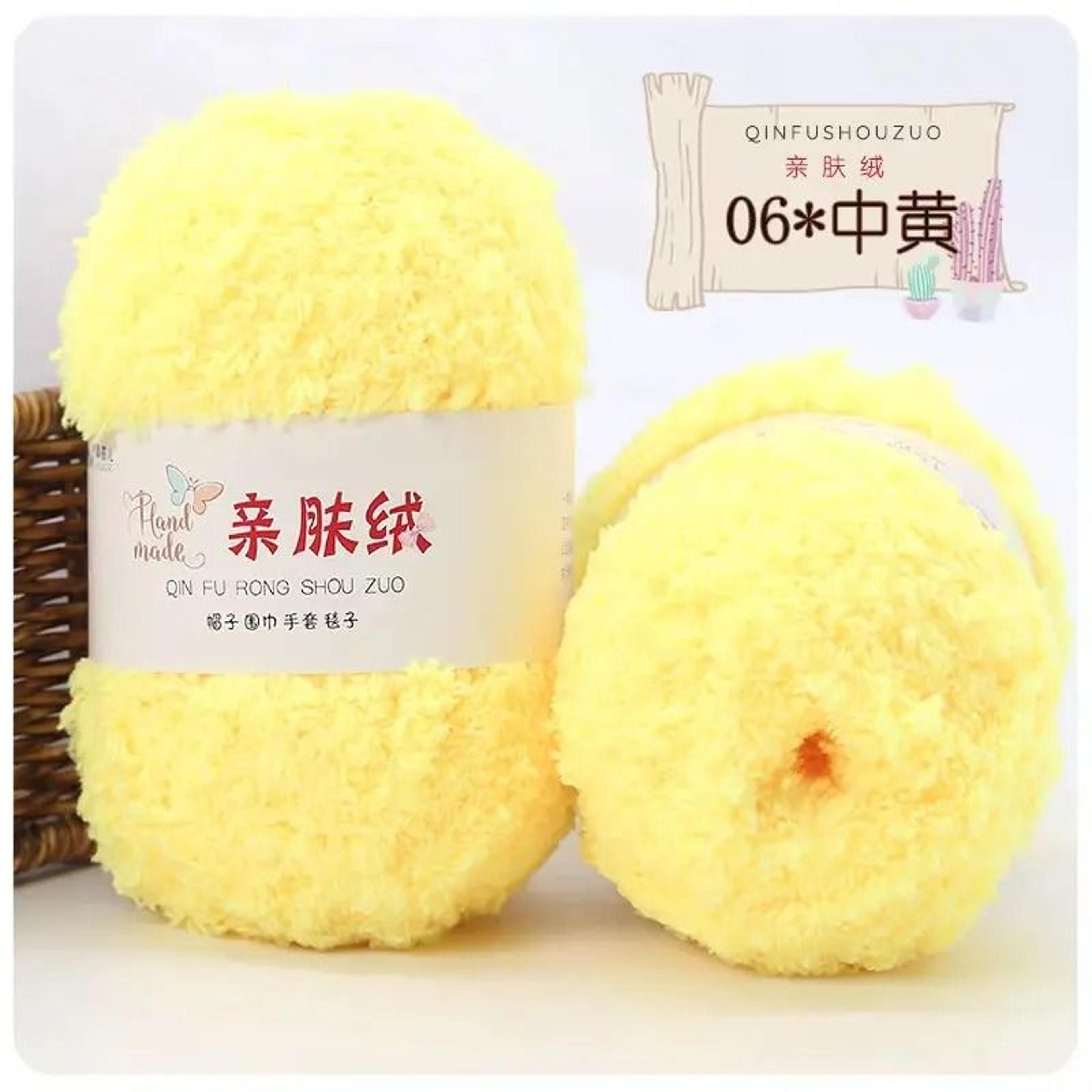 18 Oz Chenille Plush Chunky Yarn For Knitting Crochet Blankets Sweaters And DIY Crafts 12