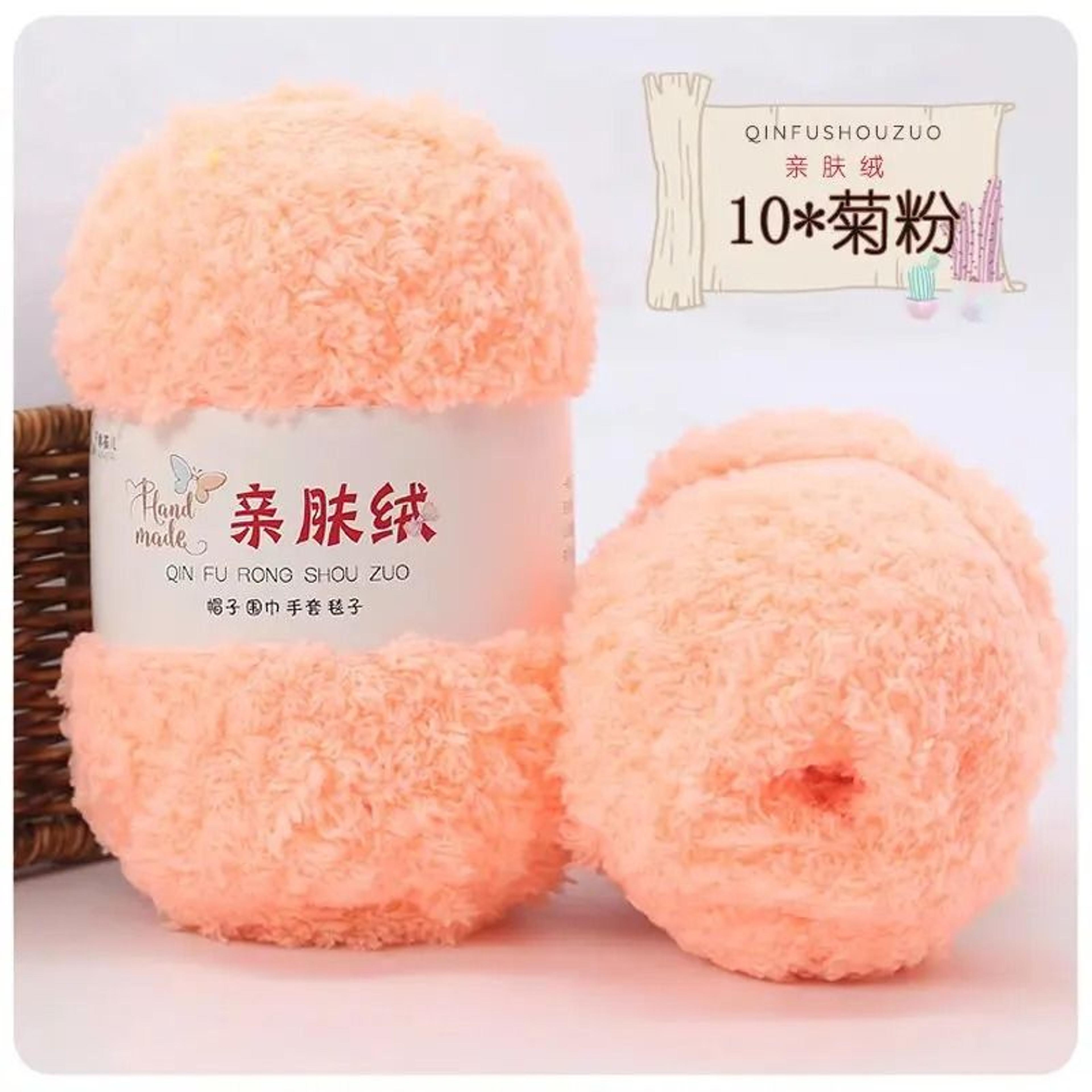 18 Oz Chenille Plush Chunky Yarn For Knitting Crochet Blankets Sweaters And DIY Crafts 16