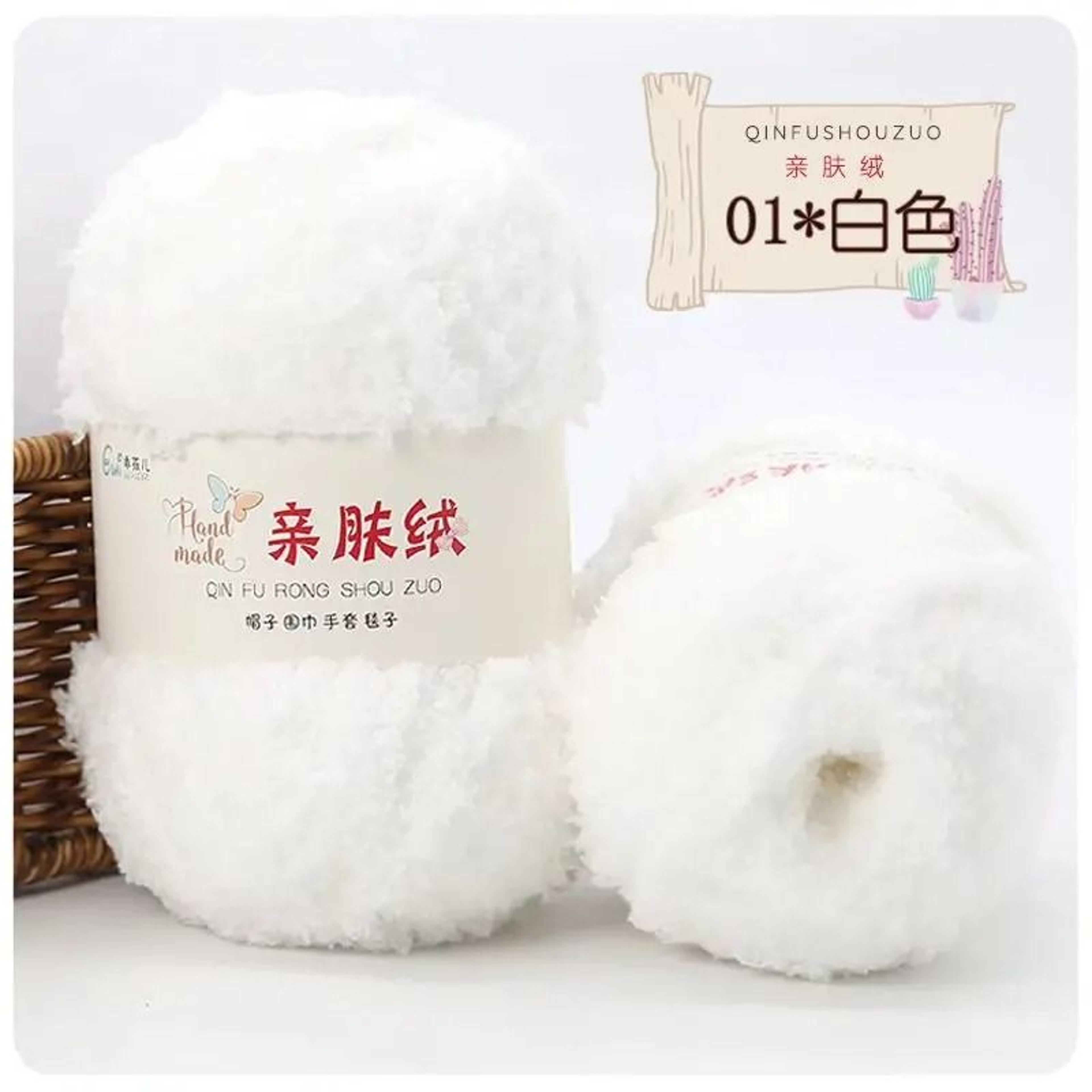 18 Oz Chenille Plush Chunky Yarn For Knitting Crochet Blankets Sweaters And DIY Crafts 7