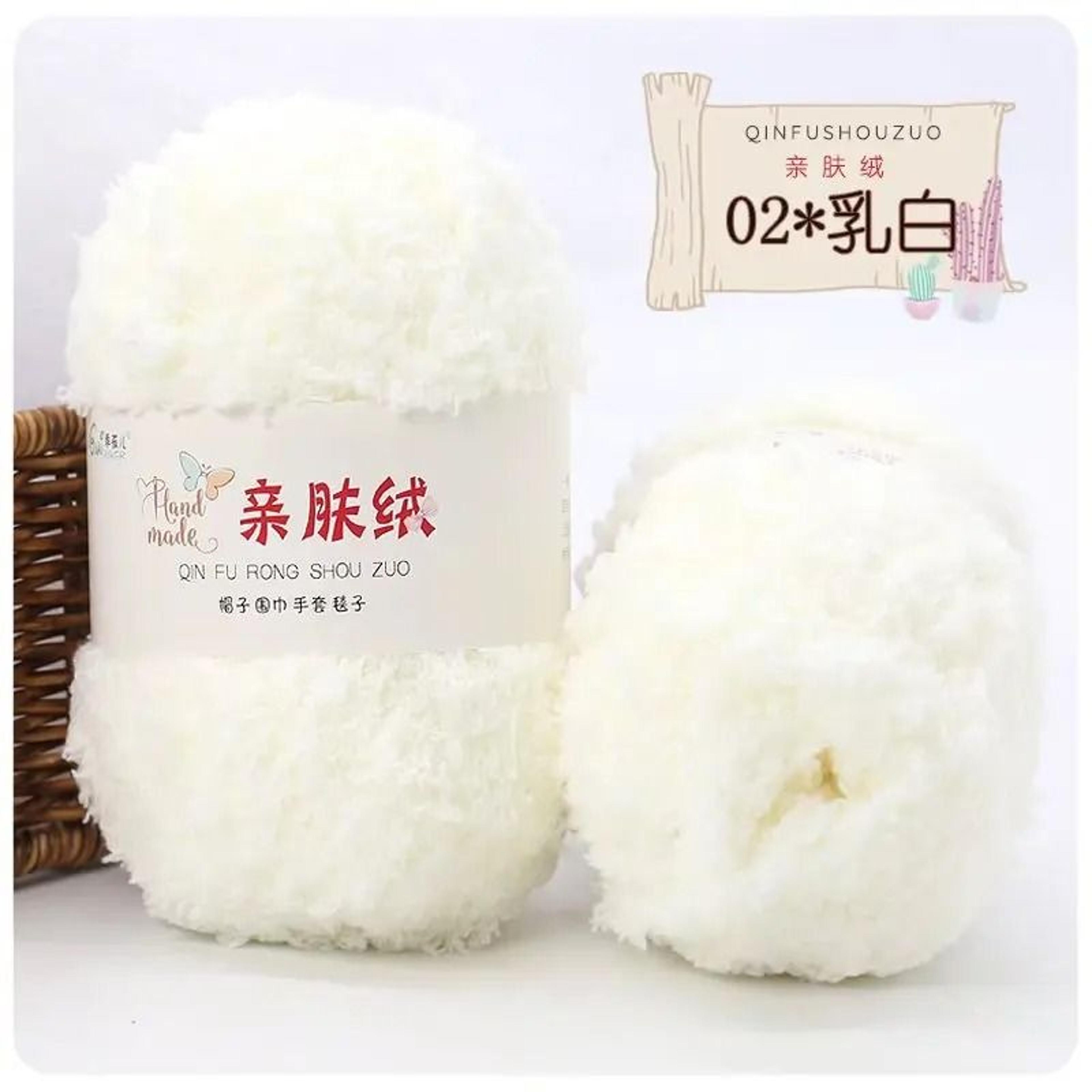 18 Oz Chenille Plush Chunky Yarn For Knitting Crochet Blankets Sweaters And DIY Crafts 8