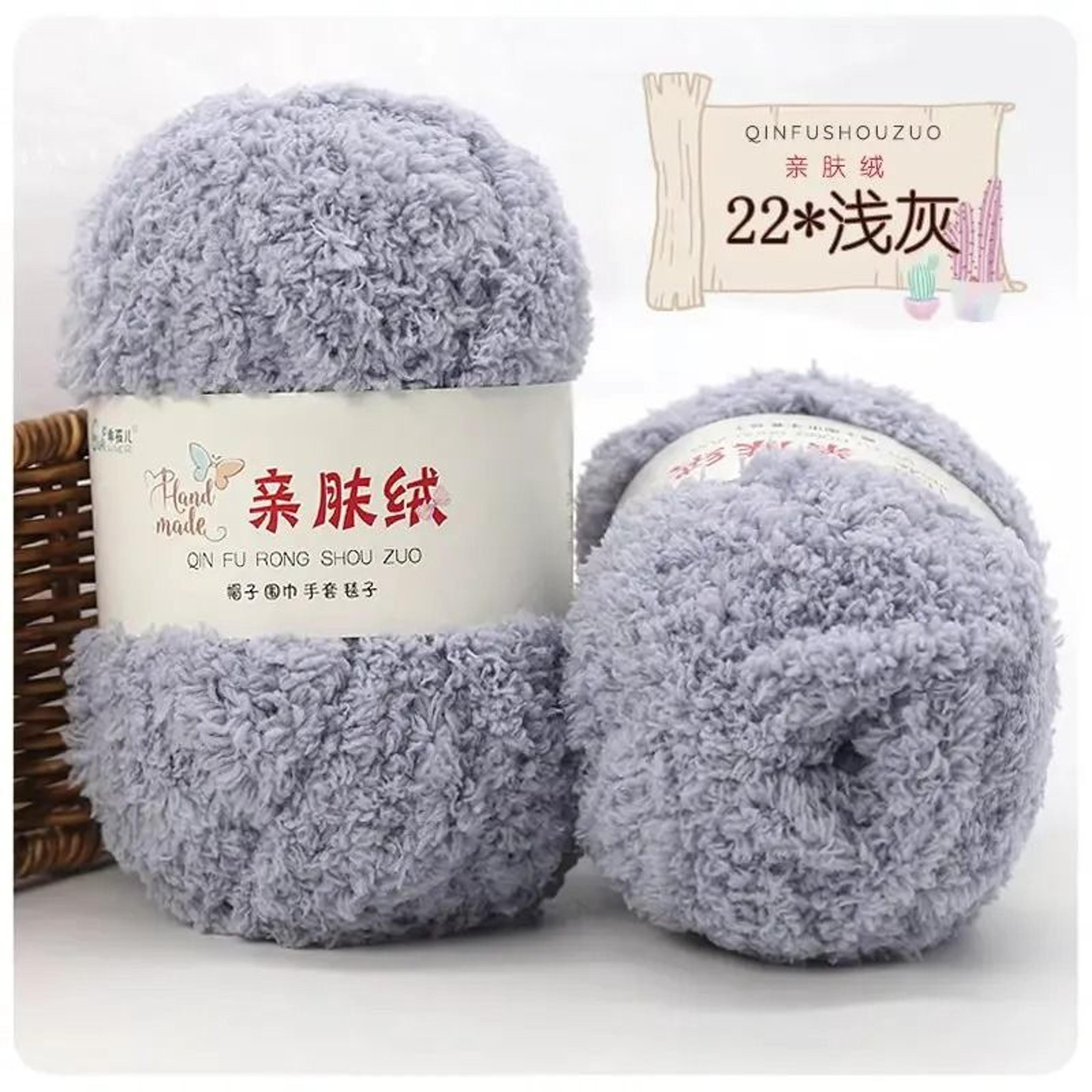 18 Oz Chenille Plush Chunky Yarn For Knitting Crochet Blankets Sweaters And DIY Crafts 28
