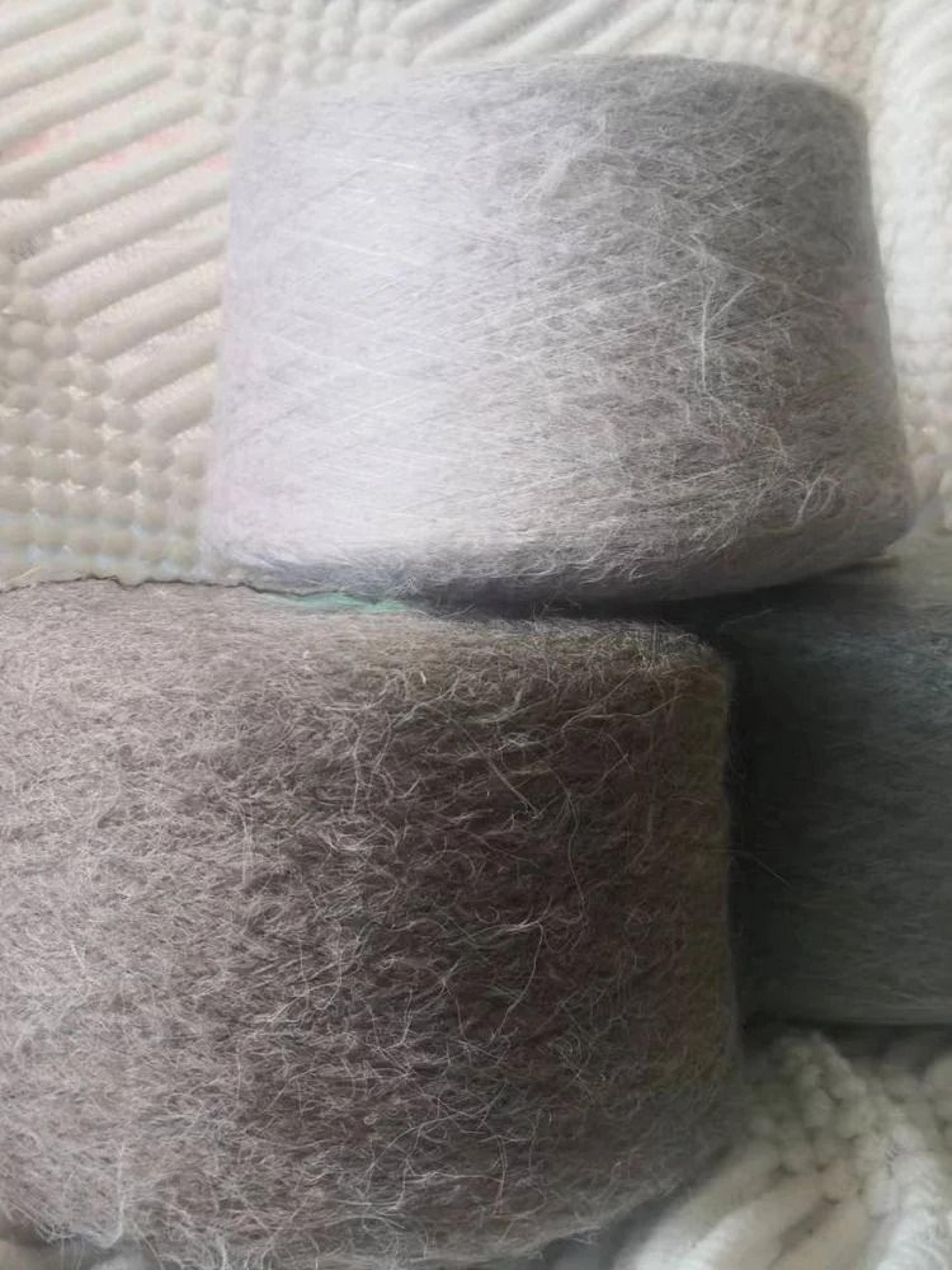 Super Soft Fluffy Mink Wool Blend Yarn 500g Chunky Acrylic Angora Yarn For Knitting Crochet Sweater 5