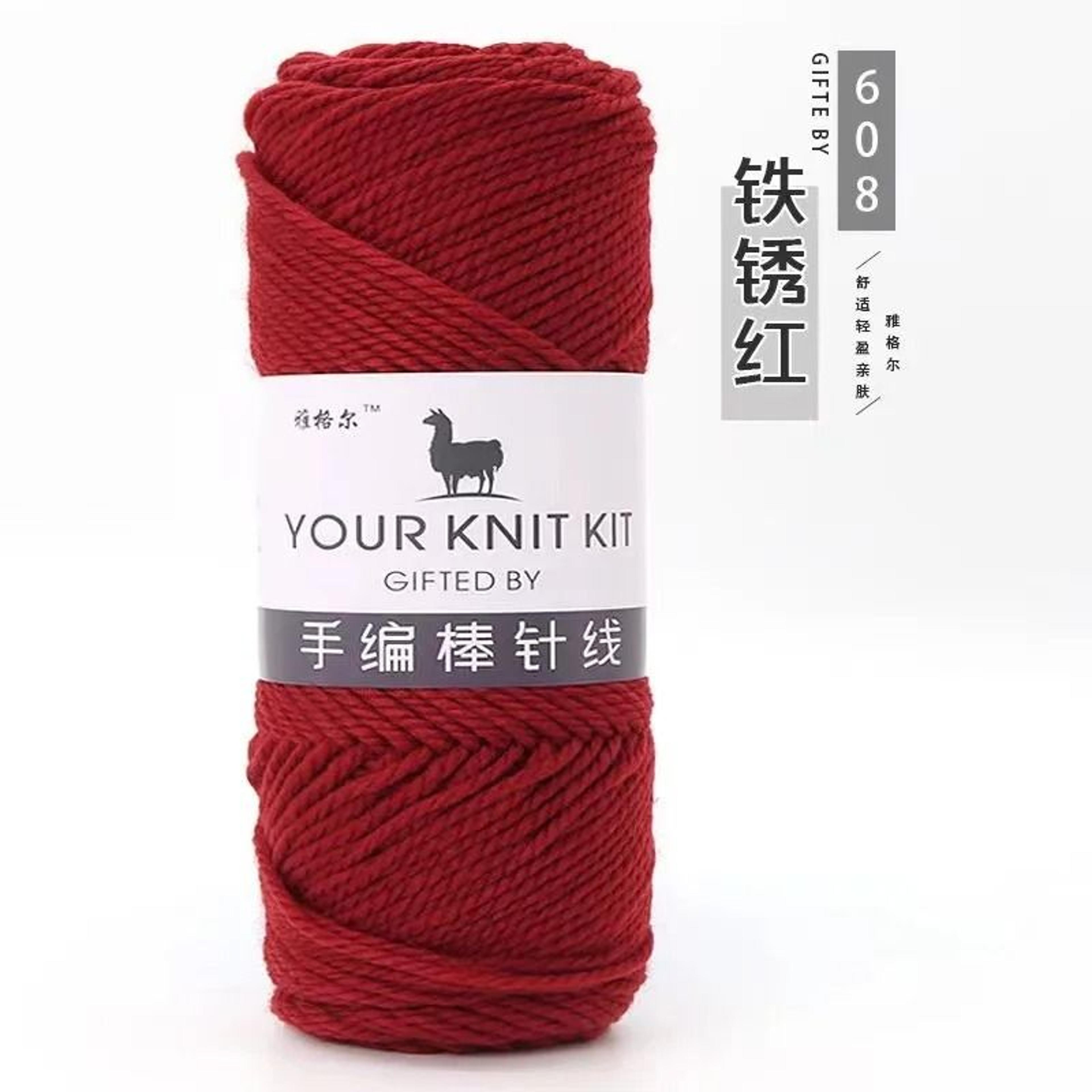 Soft Alpaca Chunky Wool Yarn For Hand Knitting  Crochet 35 Oz 13