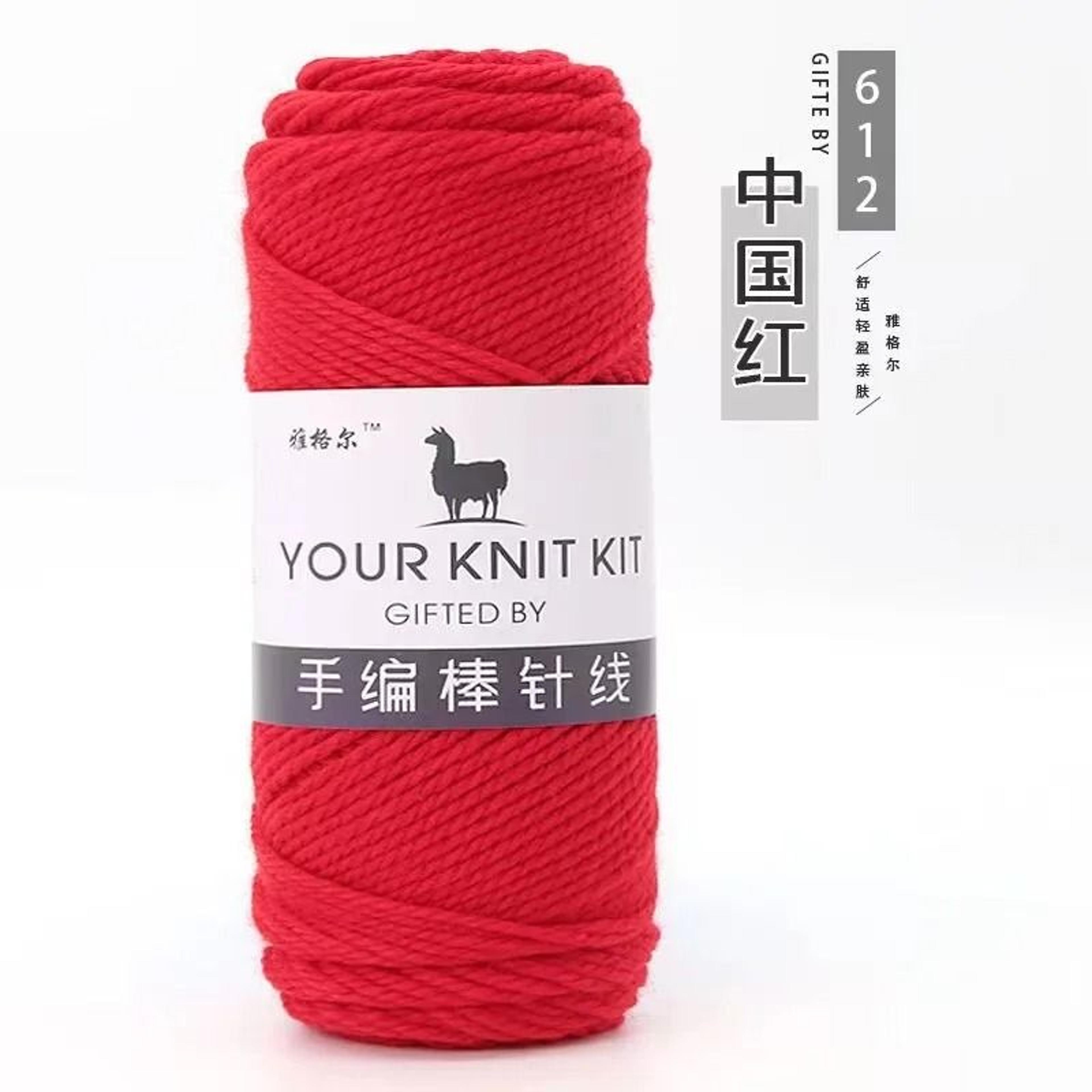 Soft Alpaca Chunky Wool Yarn For Hand Knitting  Crochet 35 Oz 17