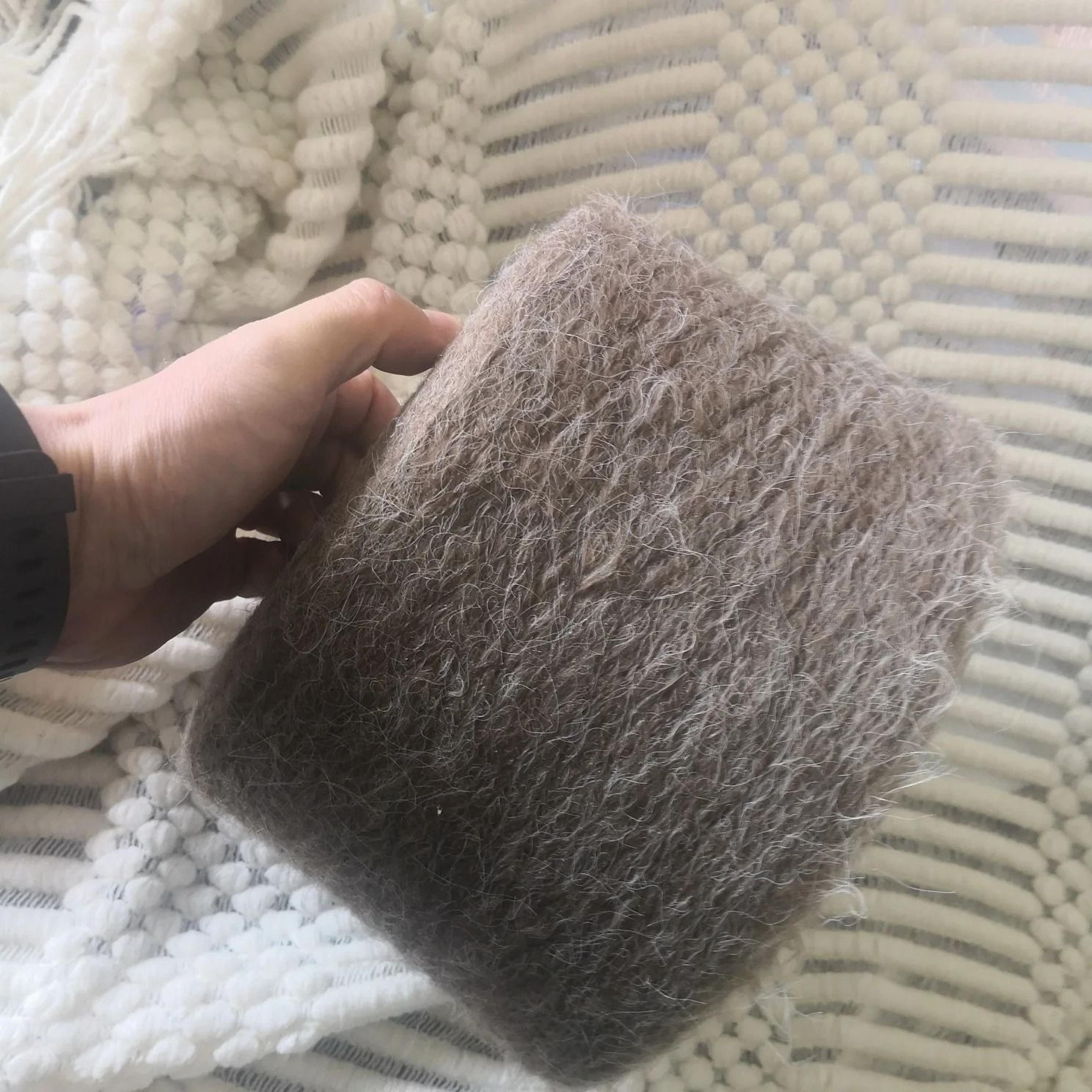 Chunky Mohair Wool Bulky Yarn For Knitting  Crochet 4