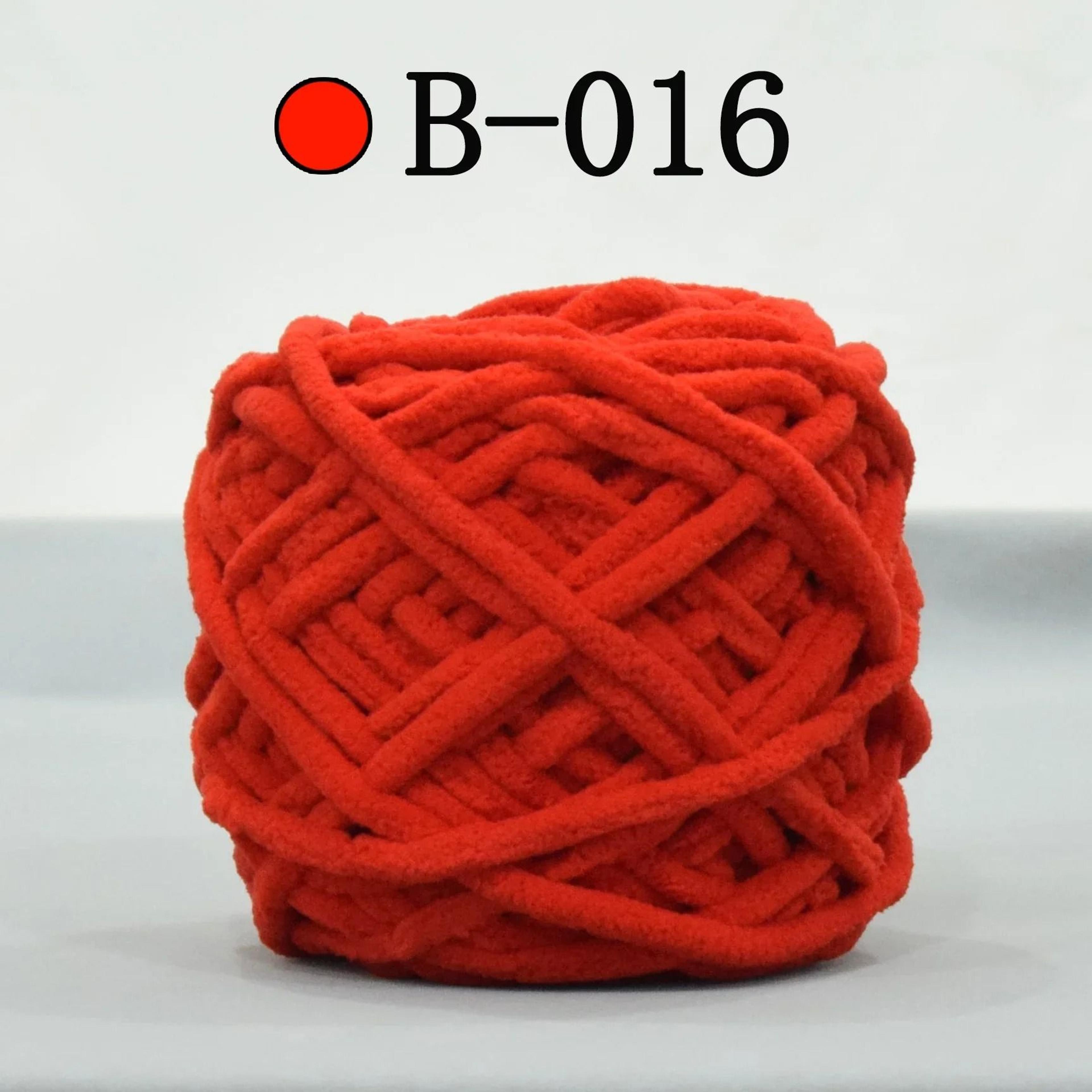 Super Soft Milk Cotton Chenille Yarn 100g Chunky Polyester Blend Yarn For Knitting Crochet Hats Sca 22