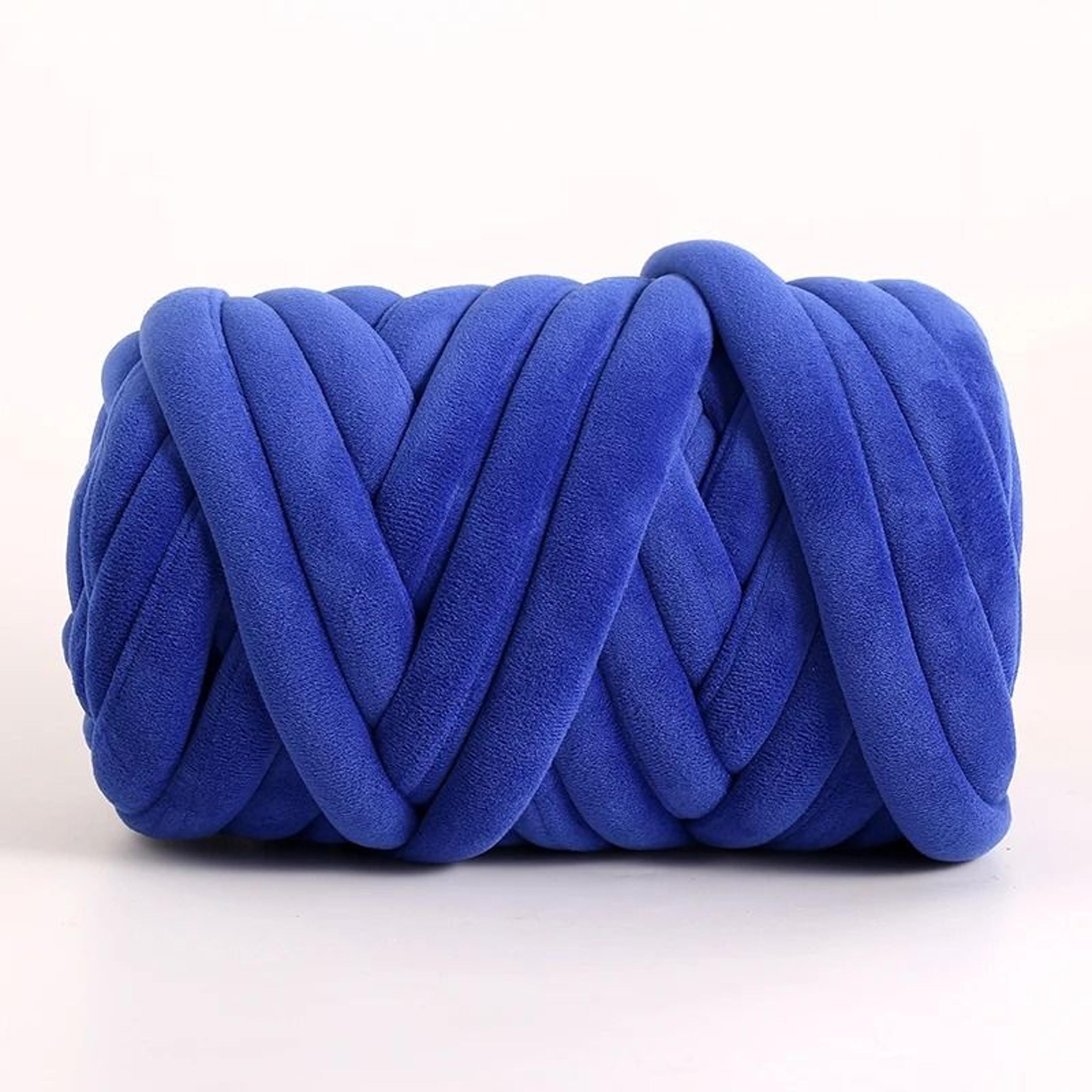Giant Velvet Bulky Yarn For Arm Knitting  DIY Crafts 88 Oz 14