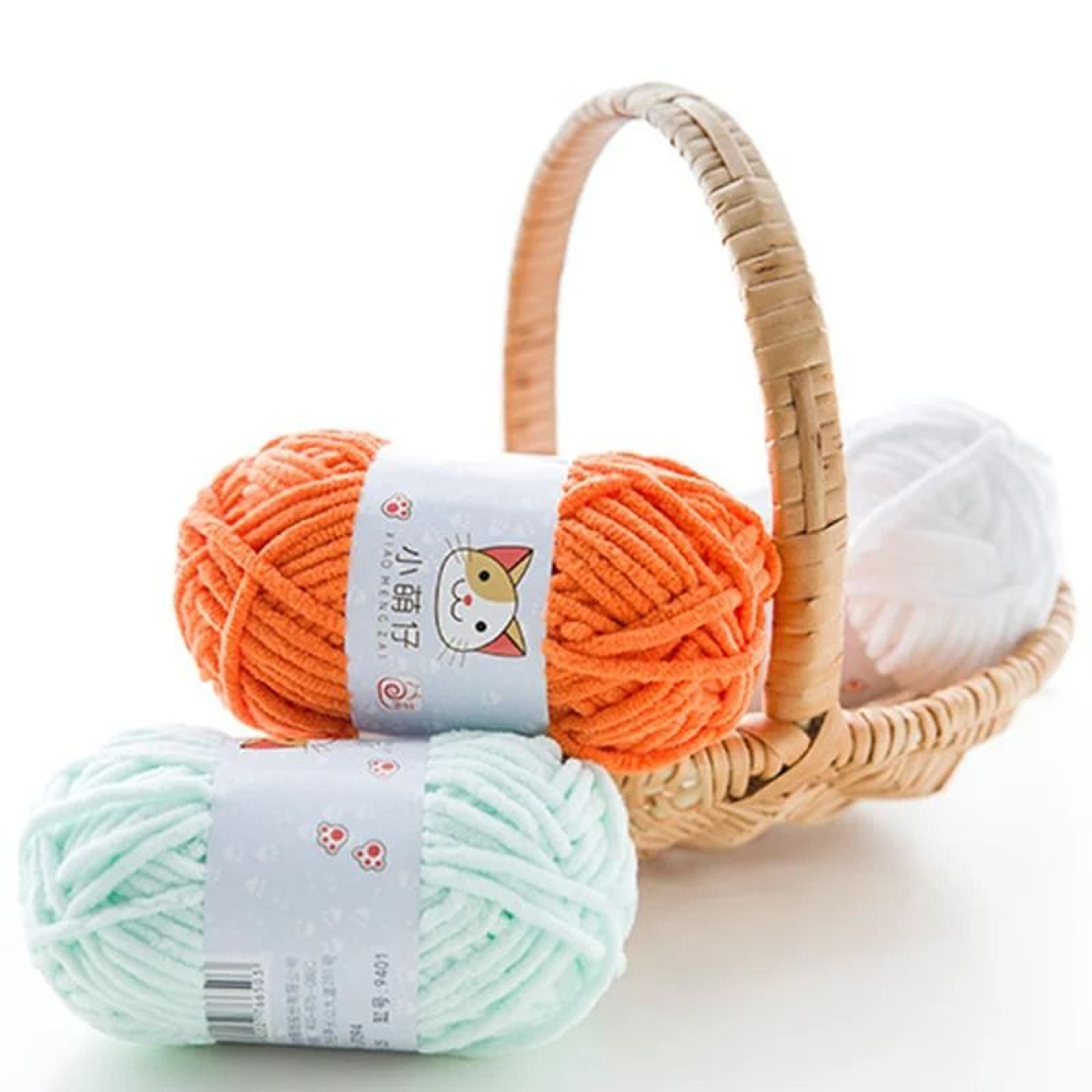 Soft Chunky Knitting  Crochet Wool Yarn 18 Oz 1
