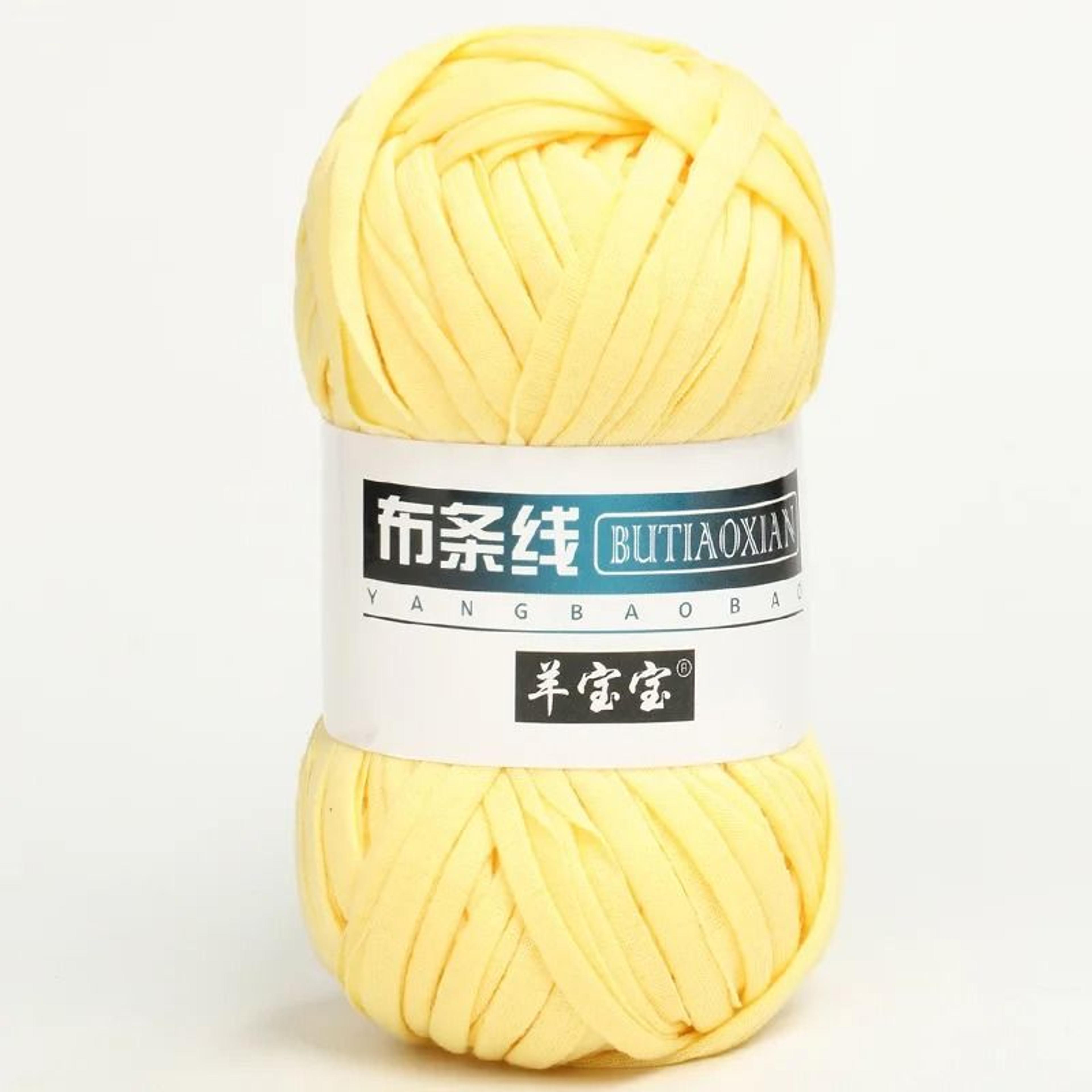 022 Lb T Shirt Knitting Yarn Thick Polyester Crochet Cloth Yarn For Bags Baskets And Home Decor 7