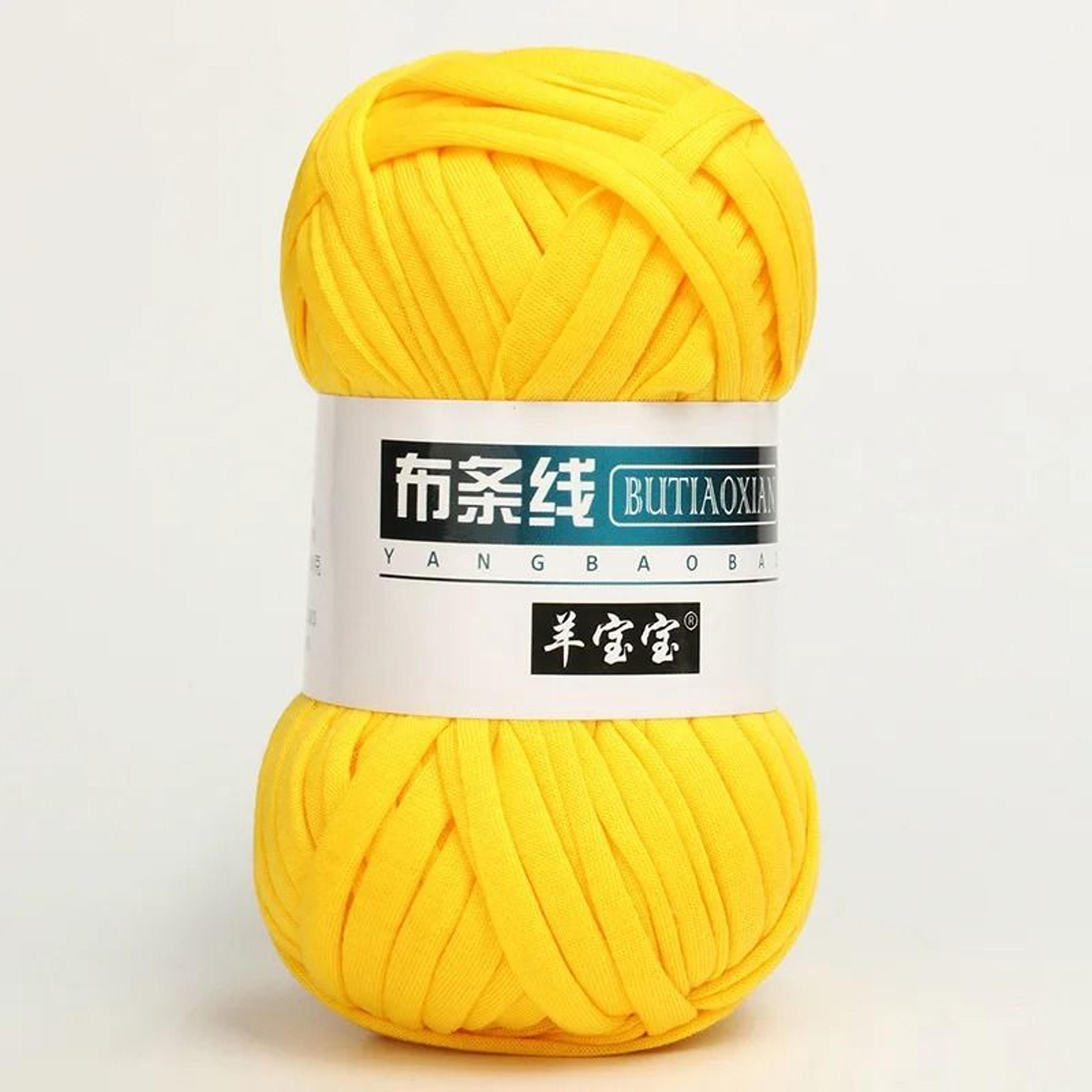 024 Lb T Shirt Crochet Yarn Thick Cotton Webbing Yarn For Bags Baskets Blankets And DIY Crafts 1