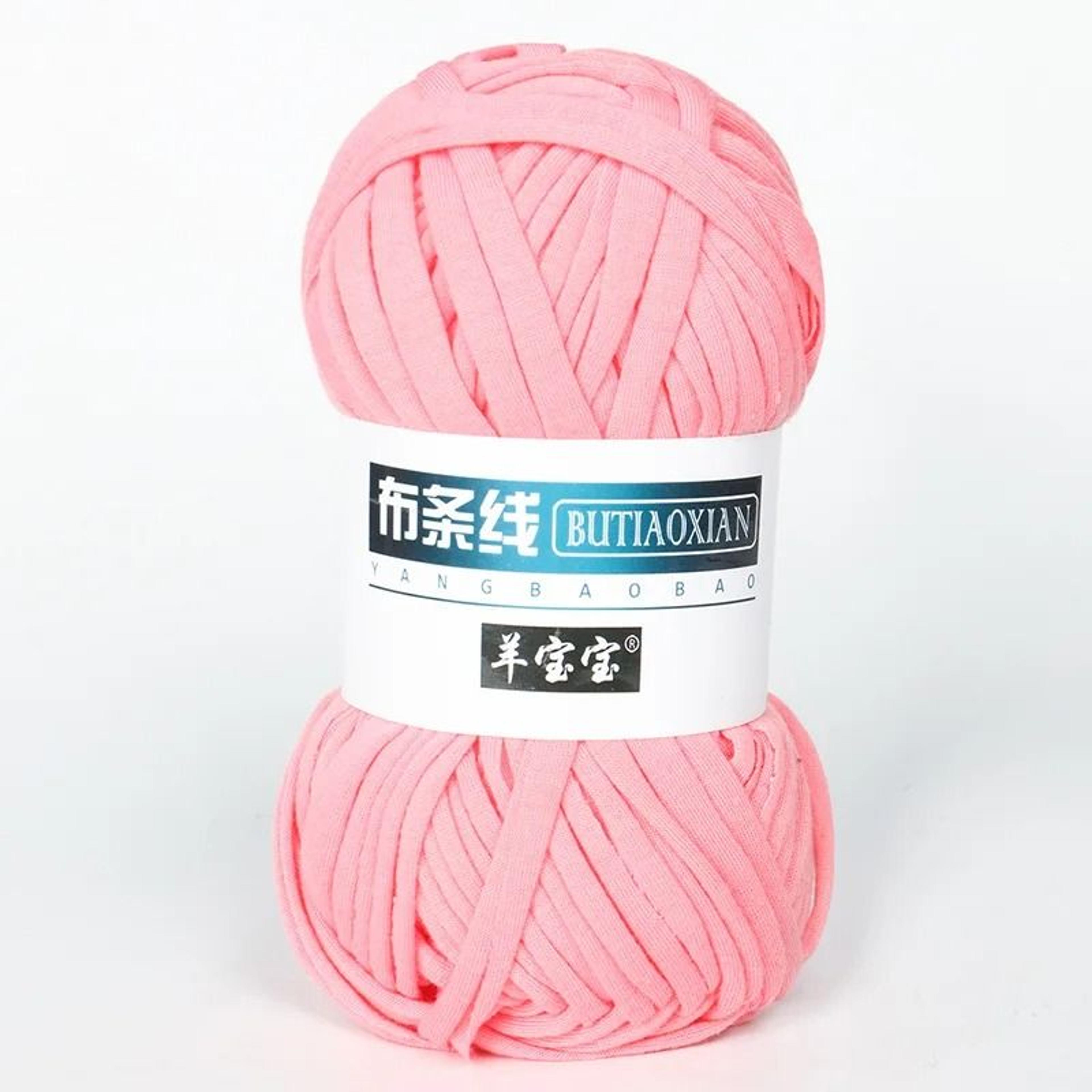 024 Lb T Shirt Crochet Yarn Thick Cotton Webbing Yarn For Bags Baskets Blankets And DIY Crafts 13