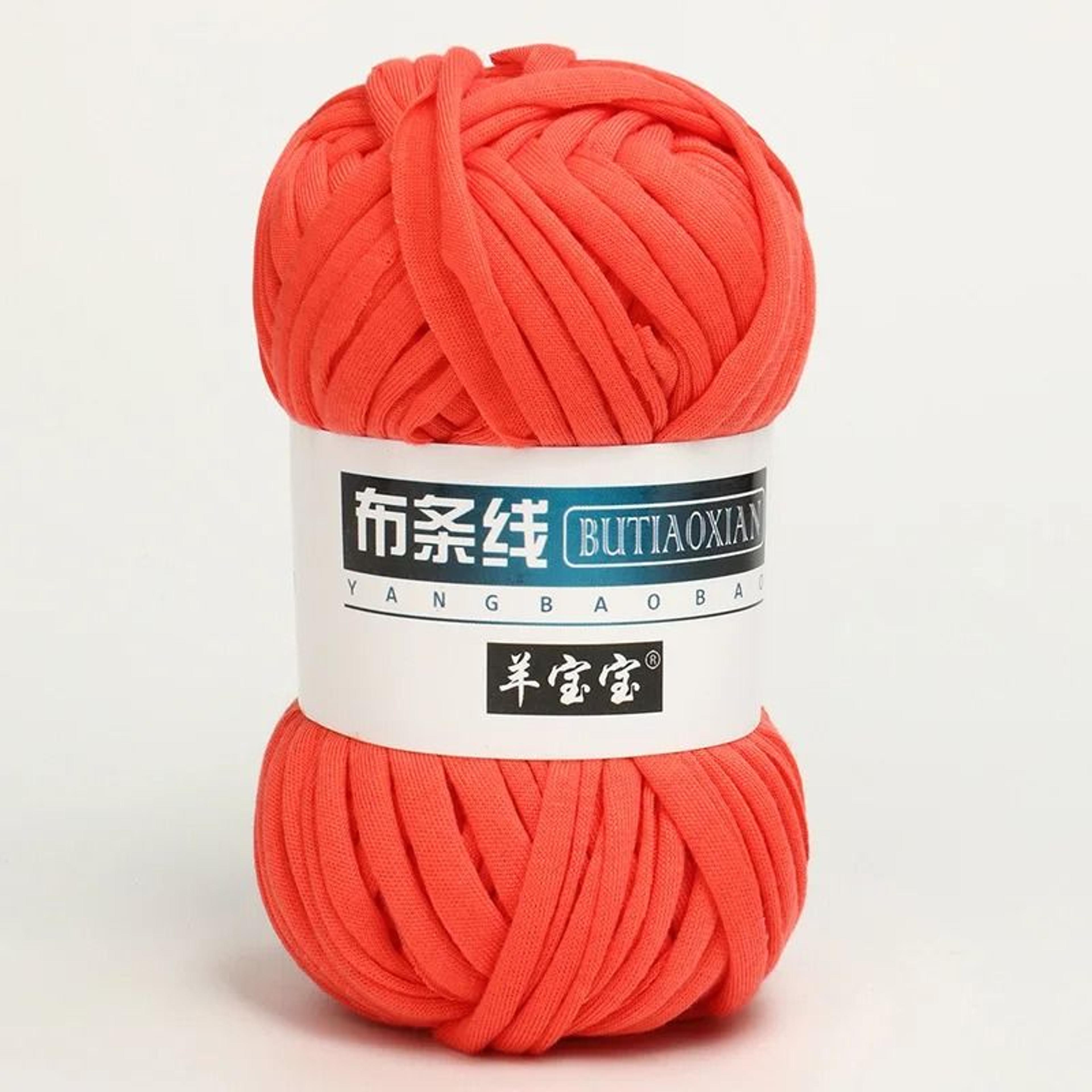 024 Lb T Shirt Crochet Yarn Thick Cotton Webbing Yarn For Bags Baskets Blankets And DIY Crafts 23