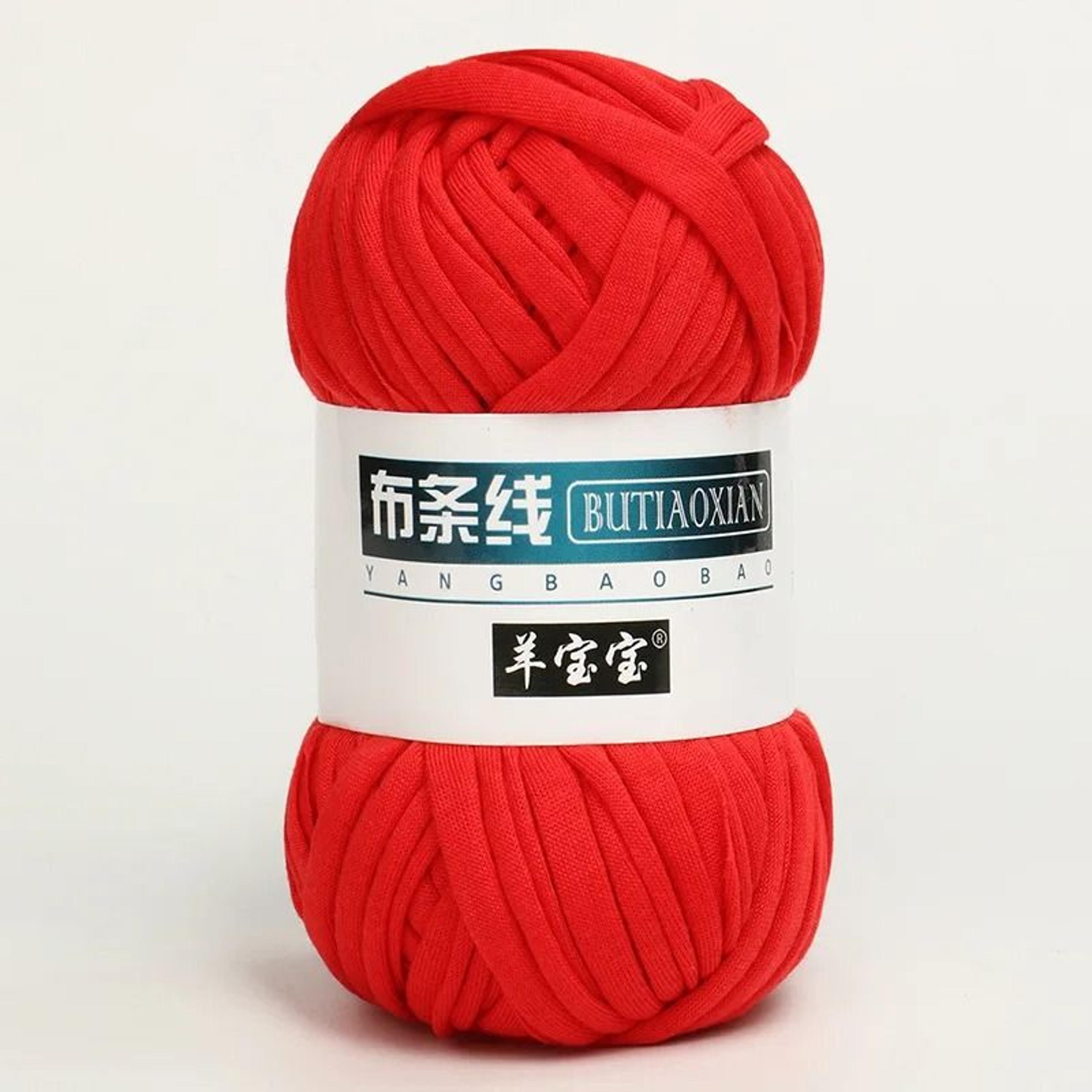 024 Lb T Shirt Crochet Yarn Thick Cotton Webbing Yarn For Bags Baskets Blankets And DIY Crafts 24