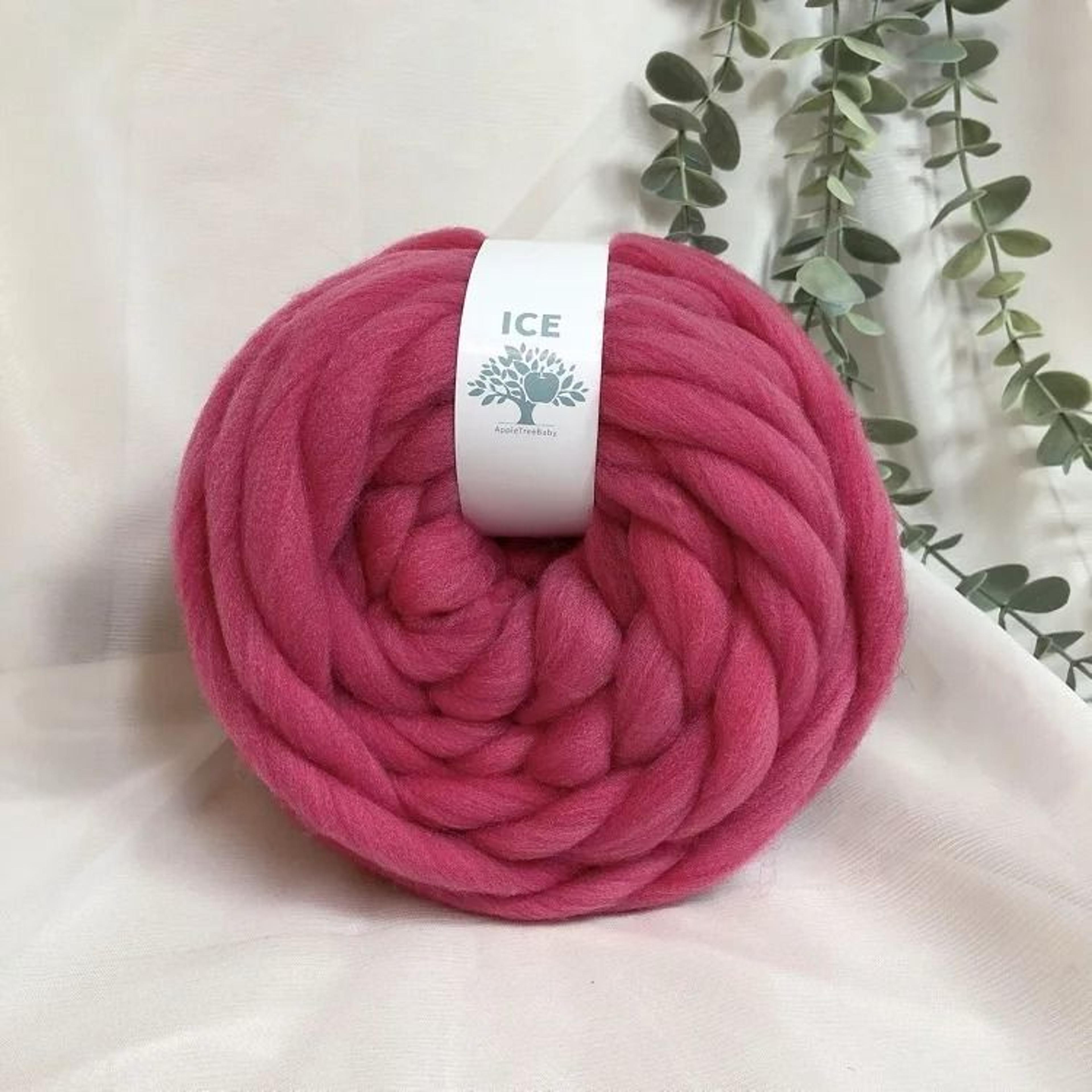022 Lb Giant Chunky Roving Yarn Soft Icelandic Style Arm Knitting Yarn For Blankets Scarves And DIY 15