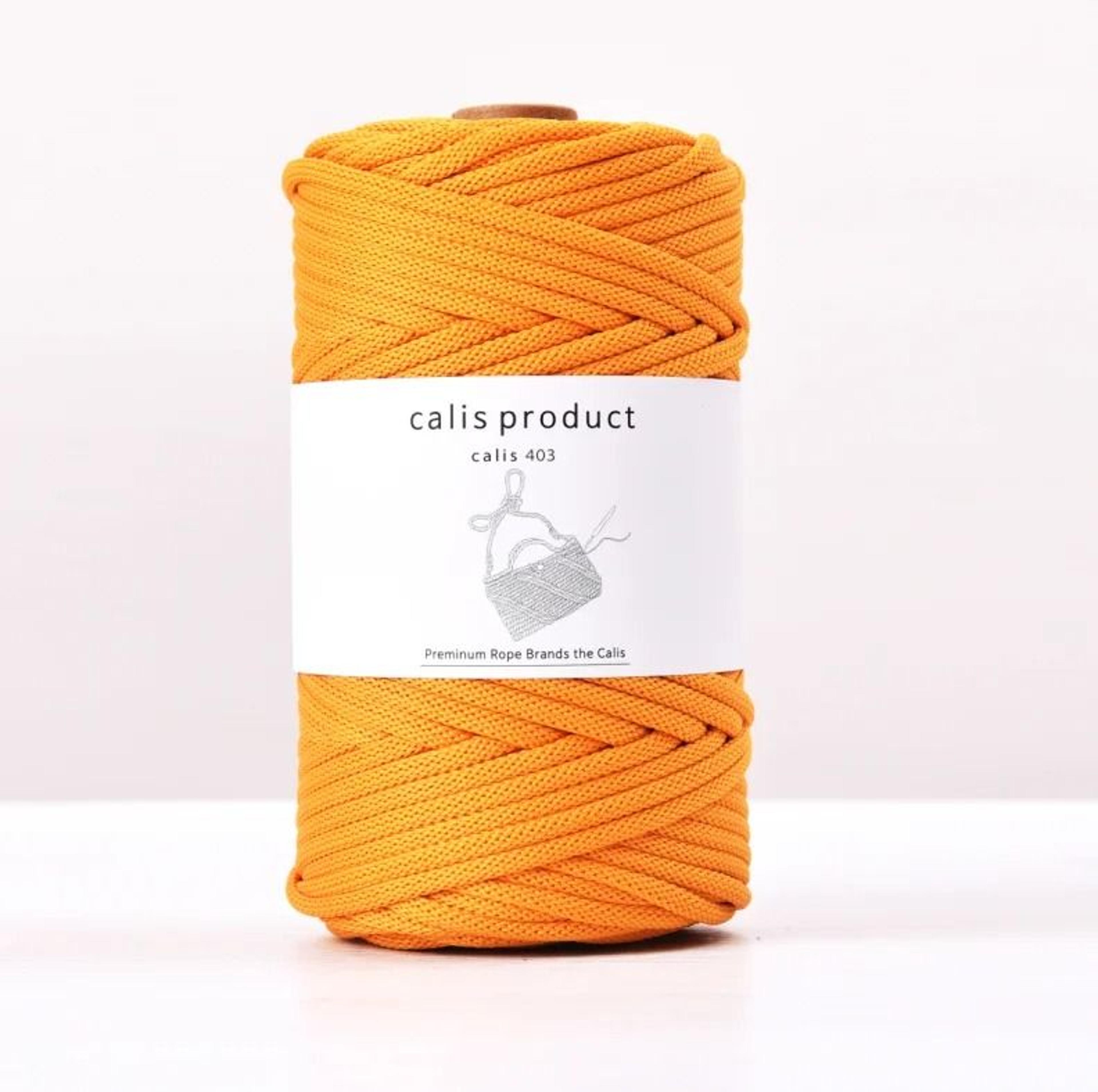 4 Mm Flat Polyester Tube Yarn 80 Yd Elastic Chunky Knitting Yarn For Bags Rugs And DIY Crafts 13
