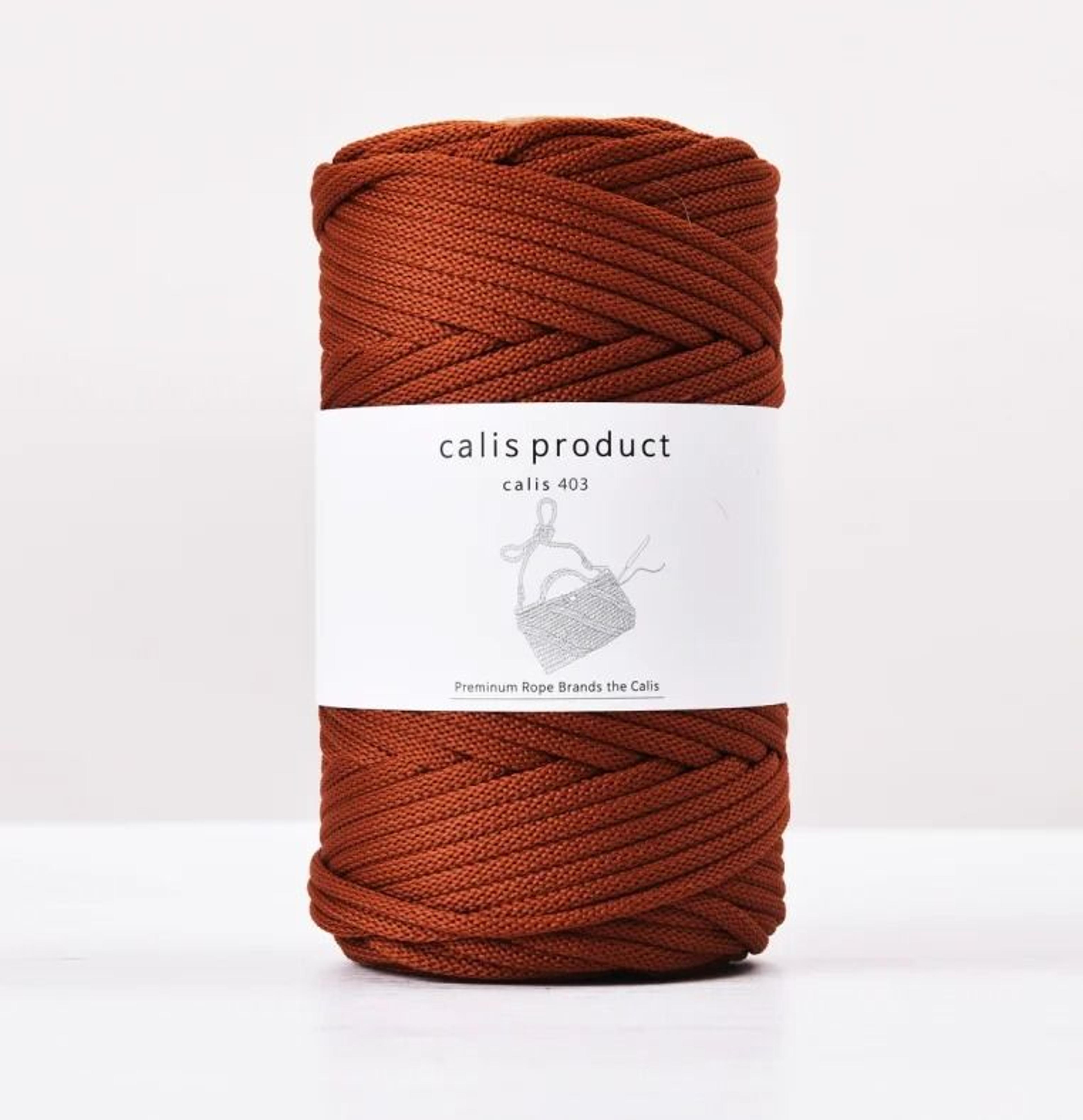 4 Mm Flat Polyester Tube Yarn 80 Yd Elastic Chunky Knitting Yarn For Bags Rugs And DIY Crafts 29