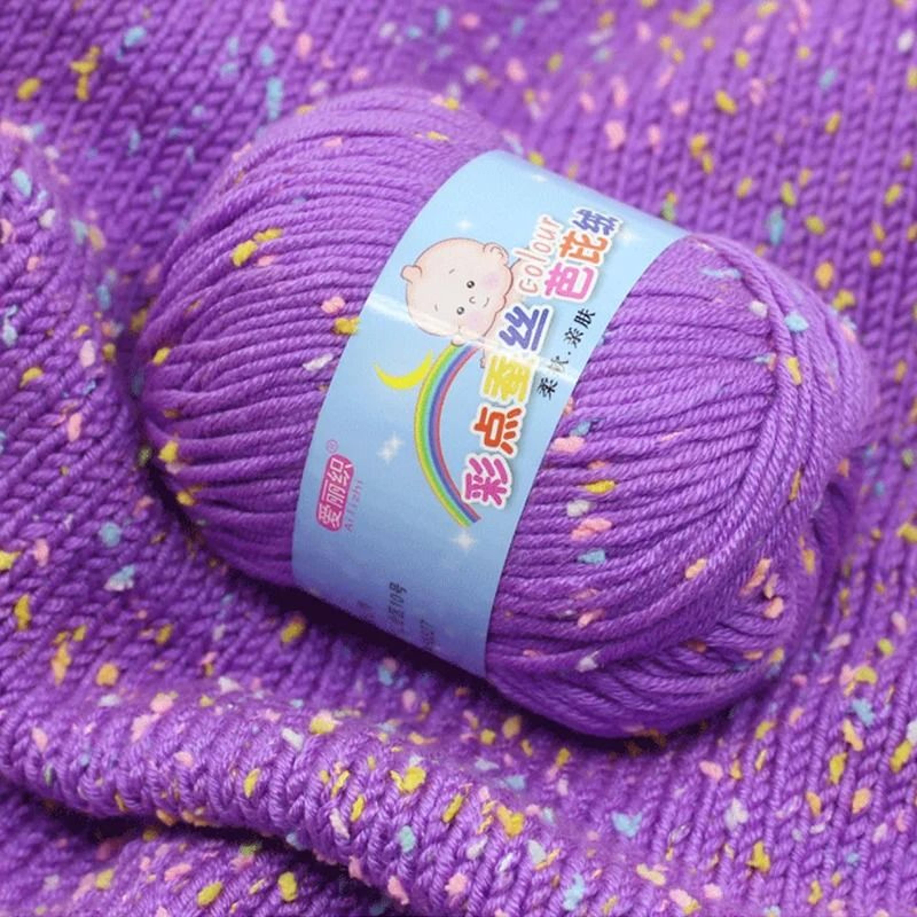 Soft Milk Cotton Knitting Yarn For Crochet Knitting  DIY Craft Projects 6