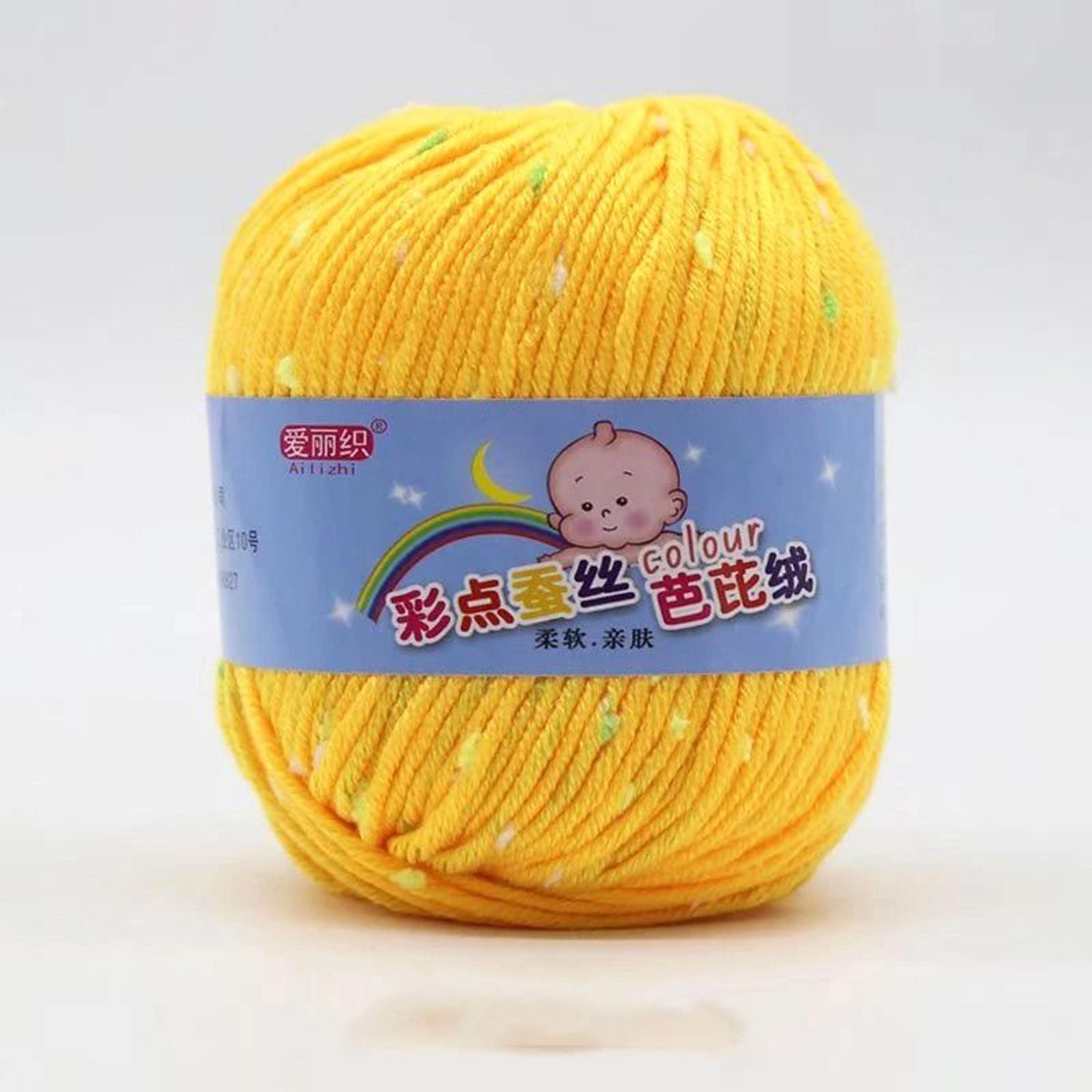Soft Milk Cotton Knitting Yarn For Crochet Knitting  DIY Craft Projects 27