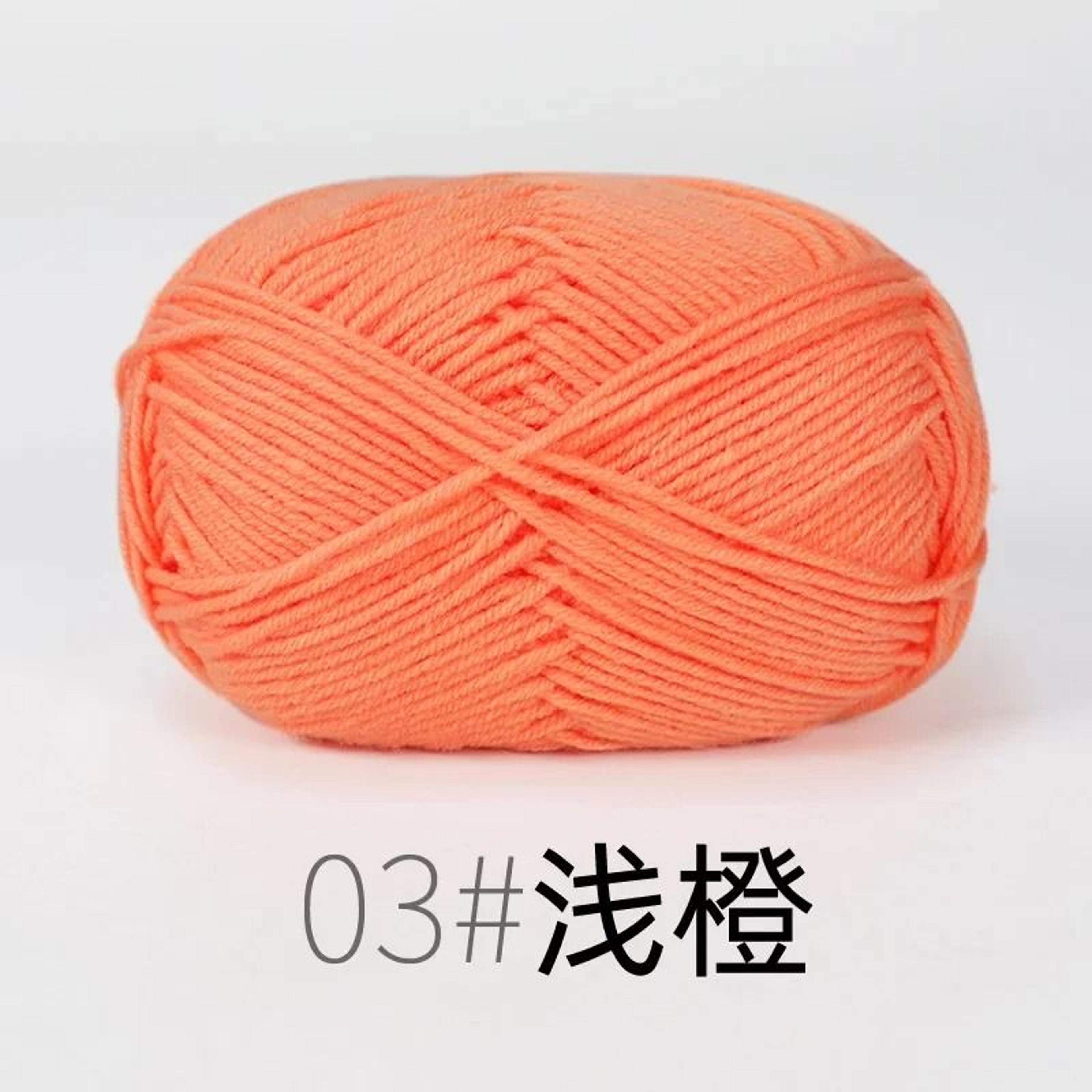 Organic 4 Ply Baby Milk Cotton Yarn For Crochet Knitting  DIY Crafts 10