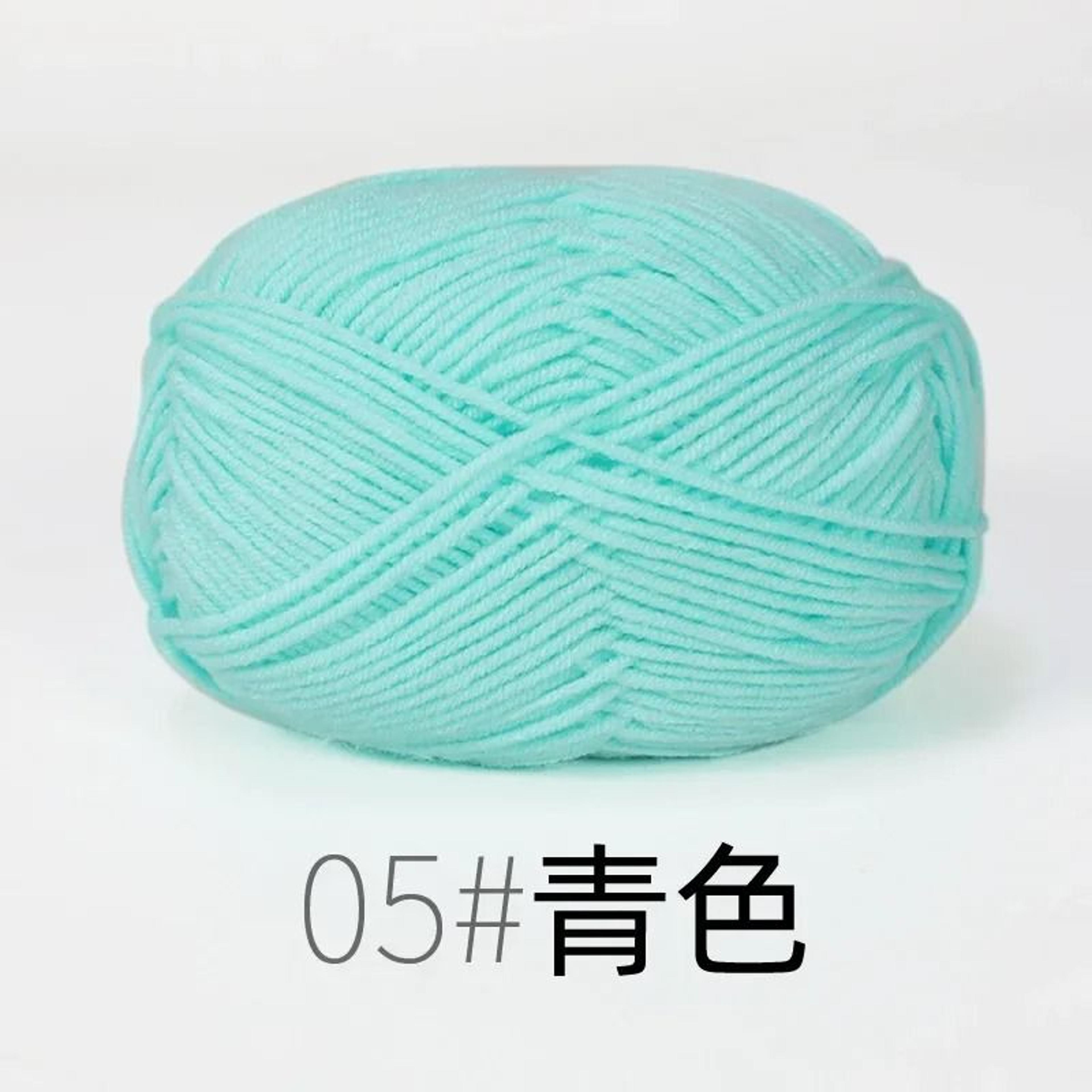 Organic 4 Ply Baby Milk Cotton Yarn For Crochet Knitting  DIY Crafts 12