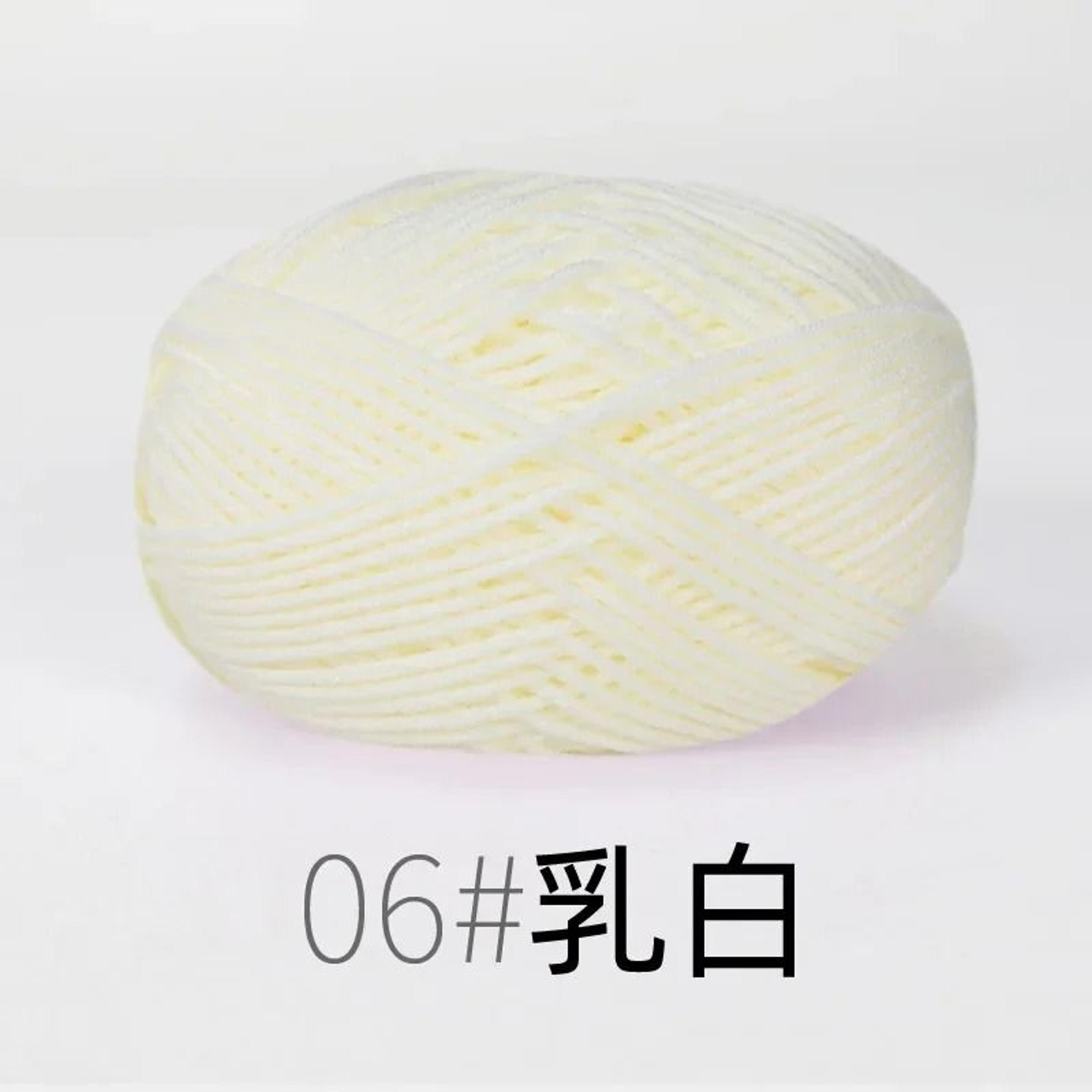 Organic 4 Ply Baby Milk Cotton Yarn For Crochet Knitting  DIY Crafts 13