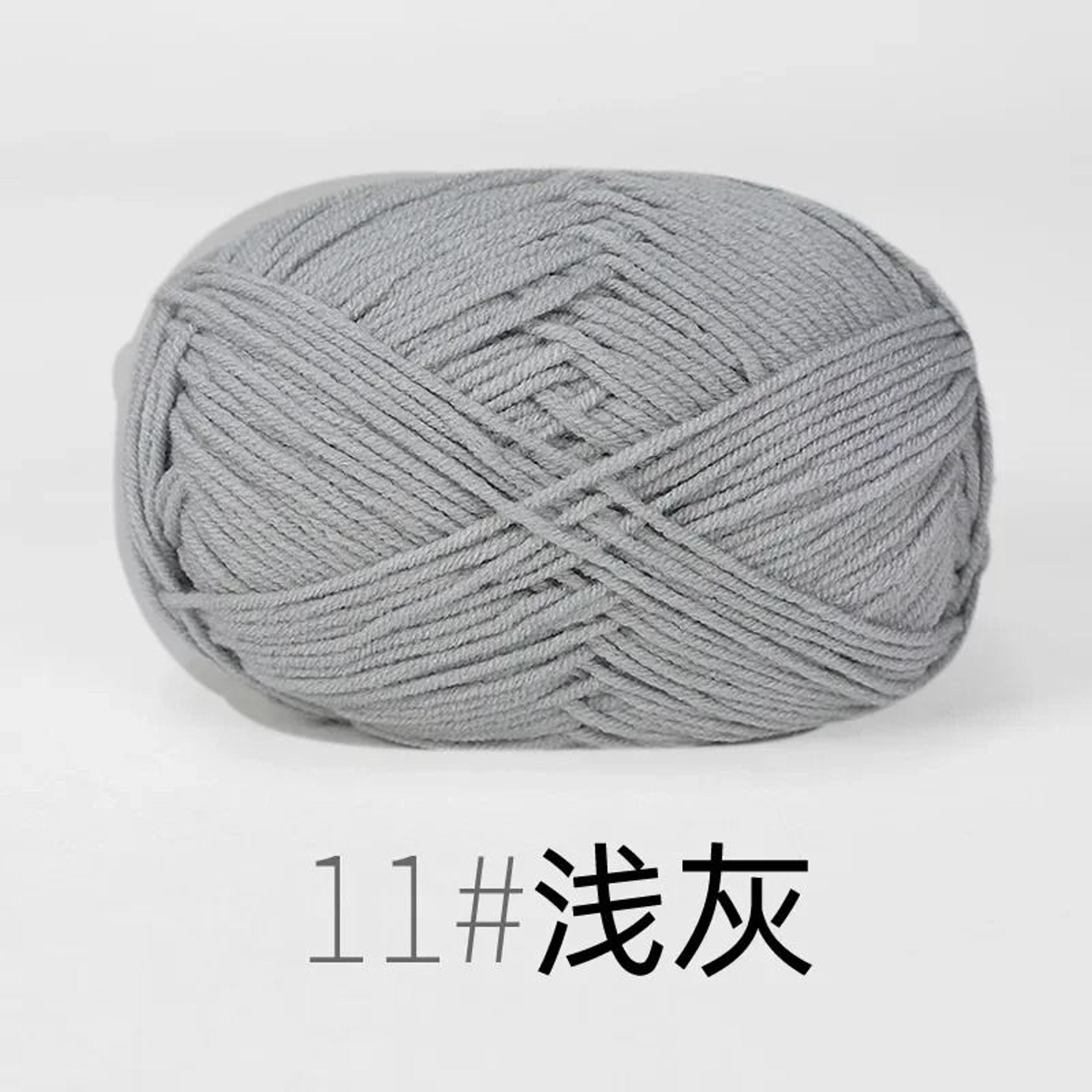Organic 4 Ply Baby Milk Cotton Yarn For Crochet Knitting  DIY Crafts 18