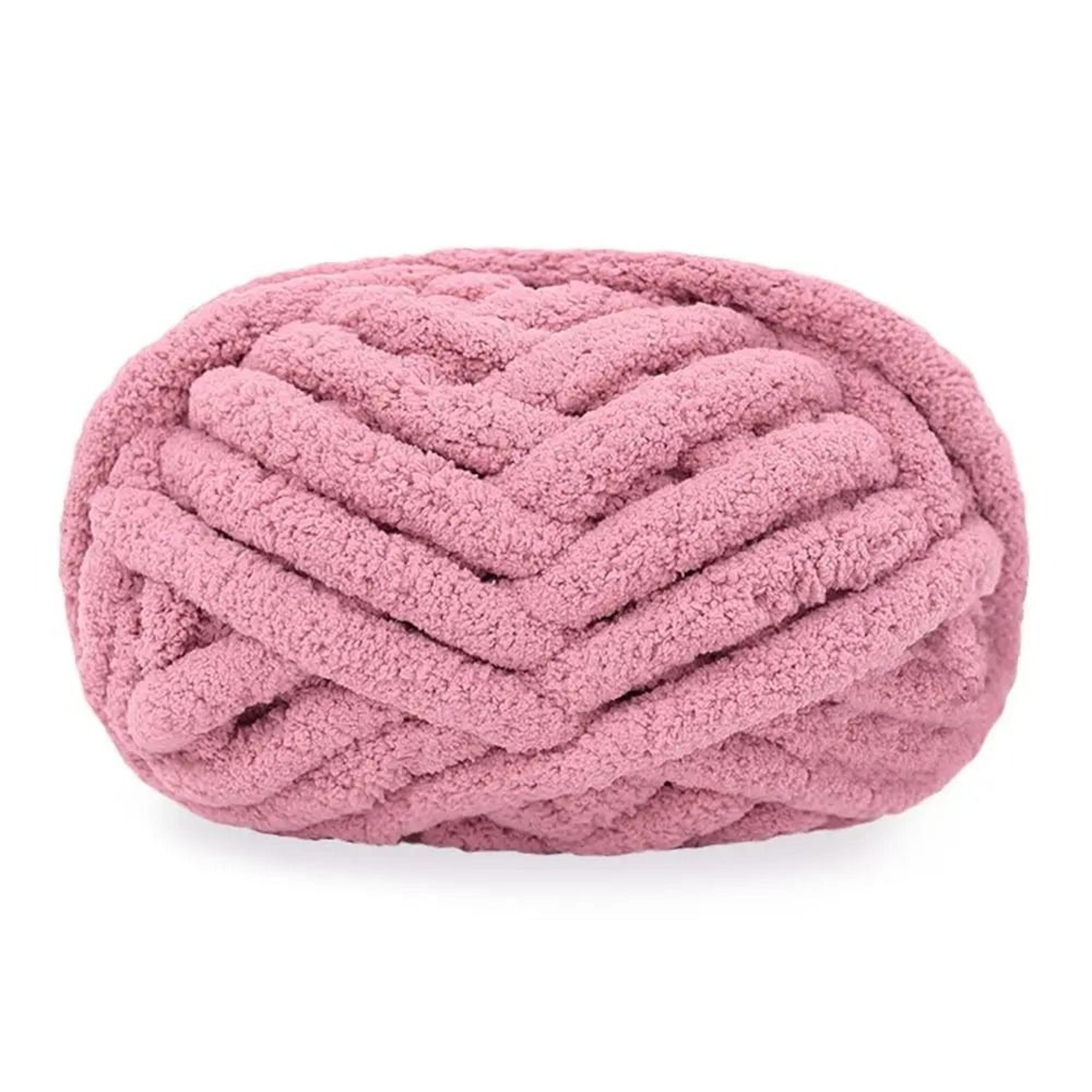 226g Super Bulky Velvet Chunky Yarn For Blankets Baskets  DIY Knitting Crafts 7