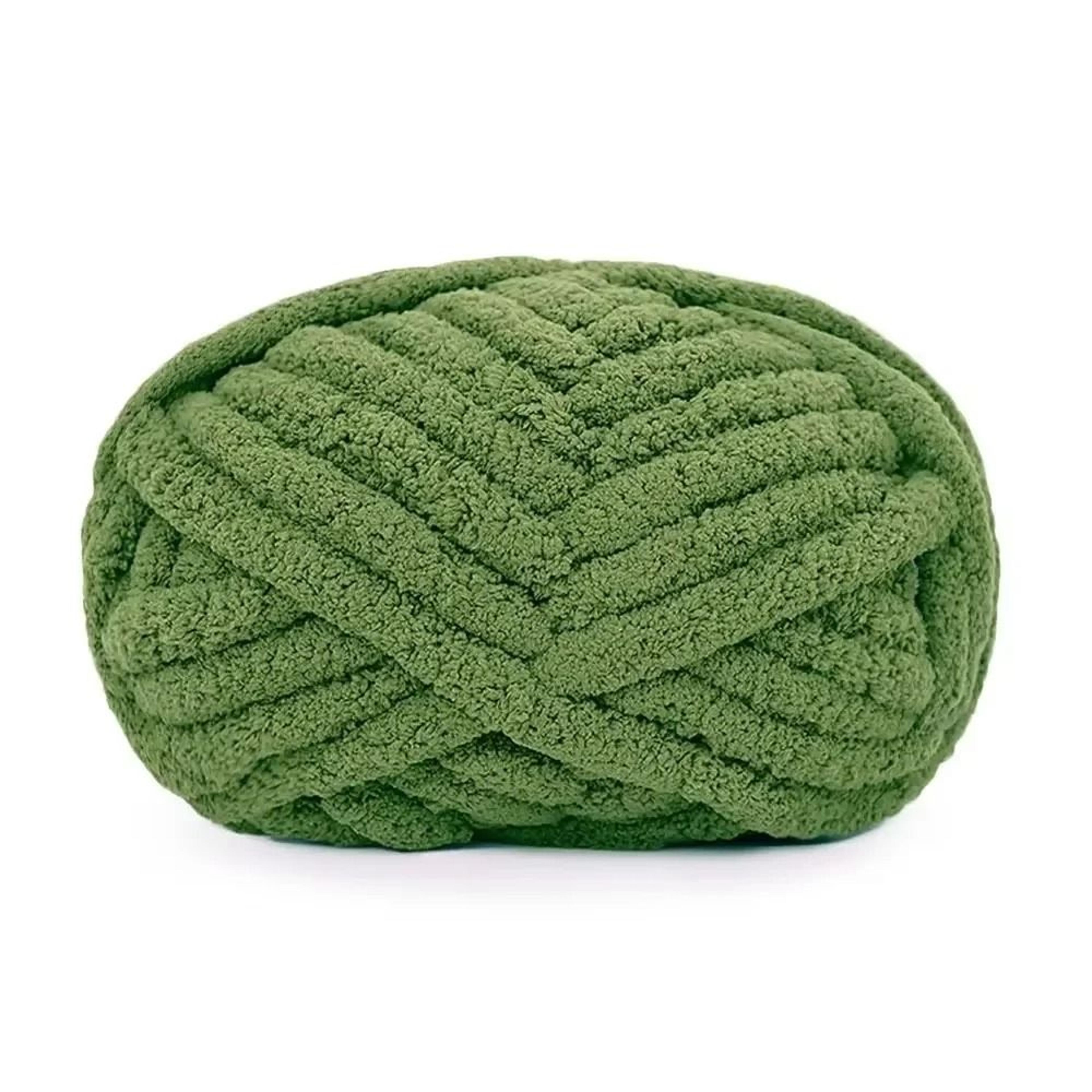 88 Oz Multicolor Chenille Chunky Yarn For Crochet Knitting Blankets  DIY Crafts 7