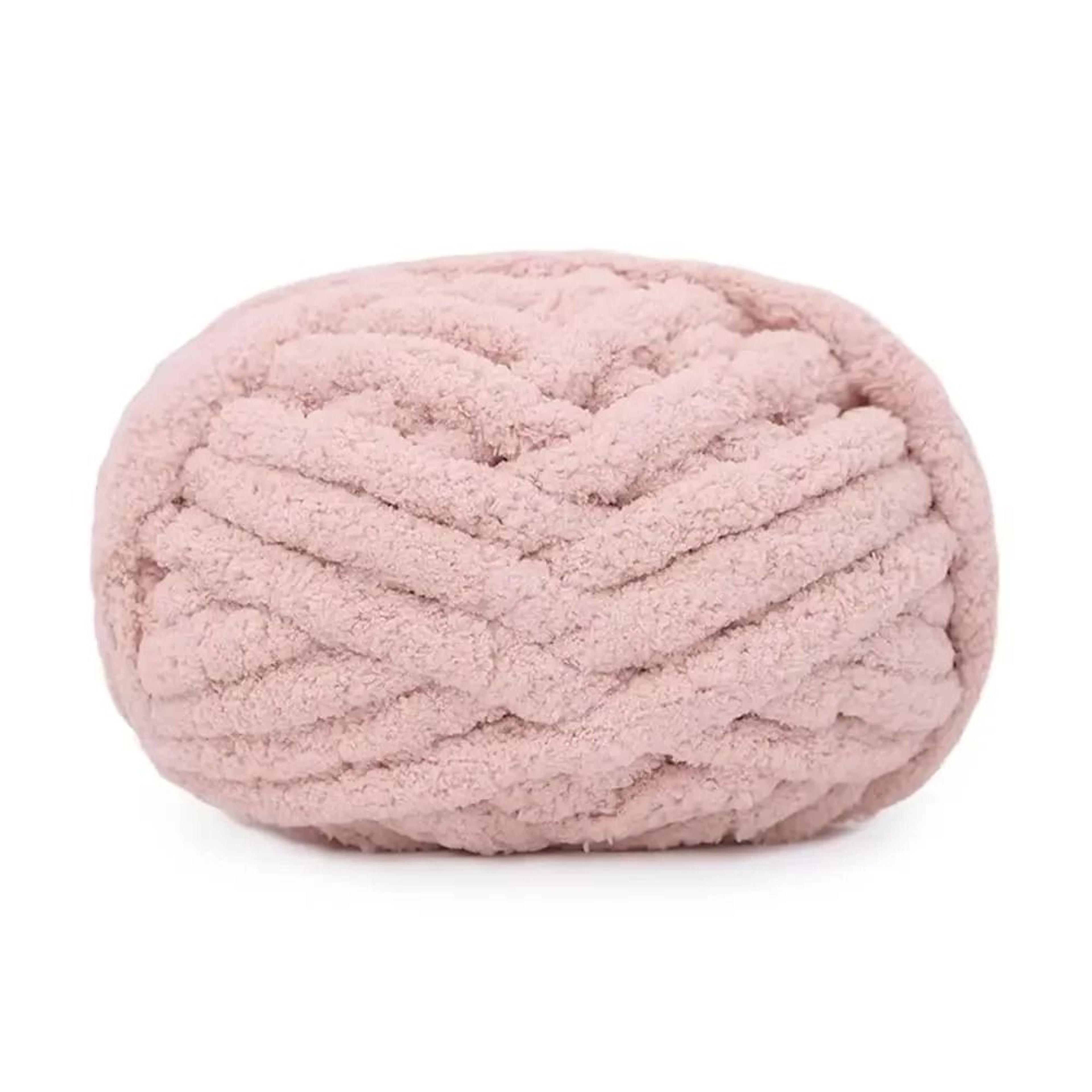 88 Oz Multicolor Chenille Chunky Yarn For Crochet Knitting Blankets  DIY Crafts 8