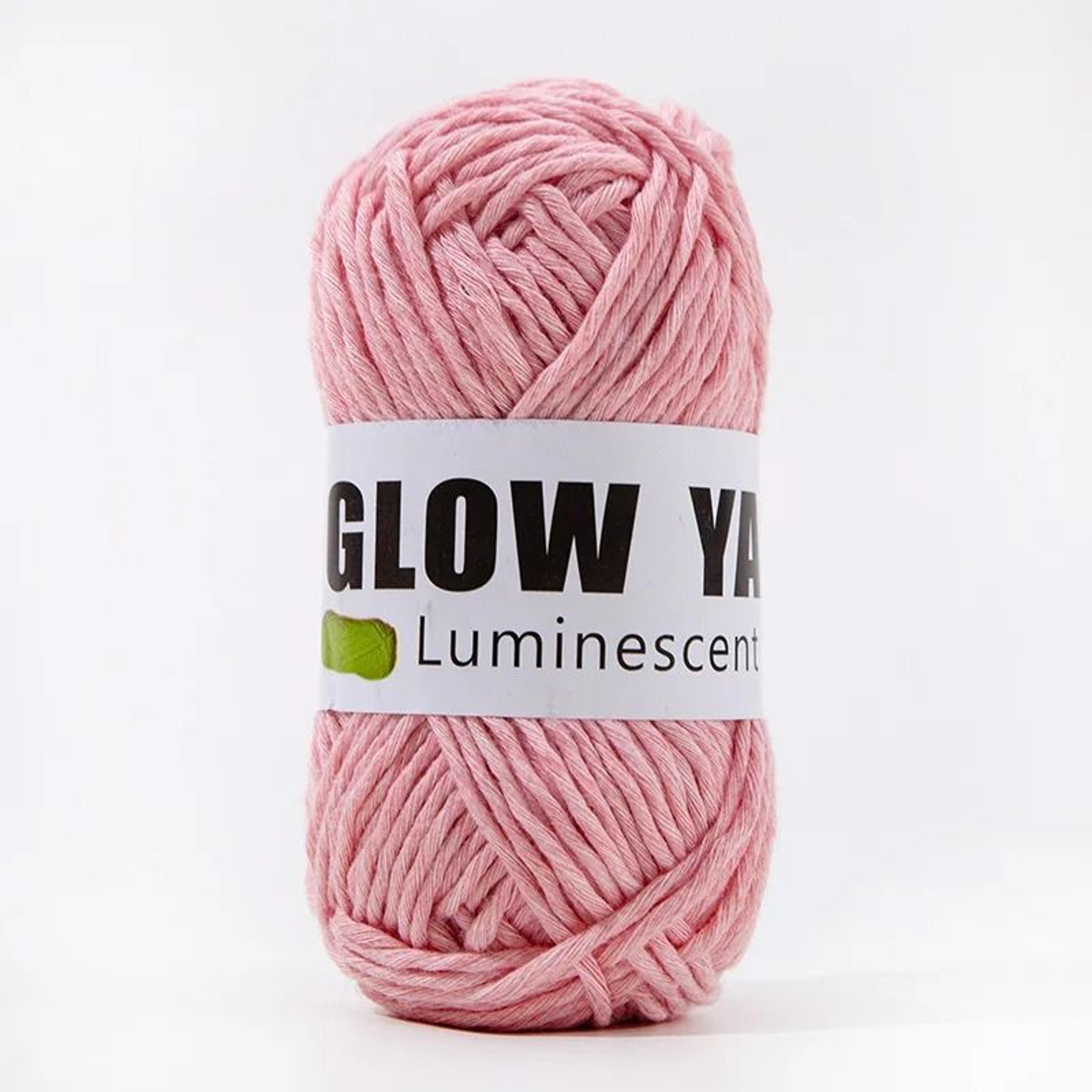 18 Oz Glow In The Dark 2mm Luminous Polyester Yarn For Crochet Knitting  DIY Crafts 5