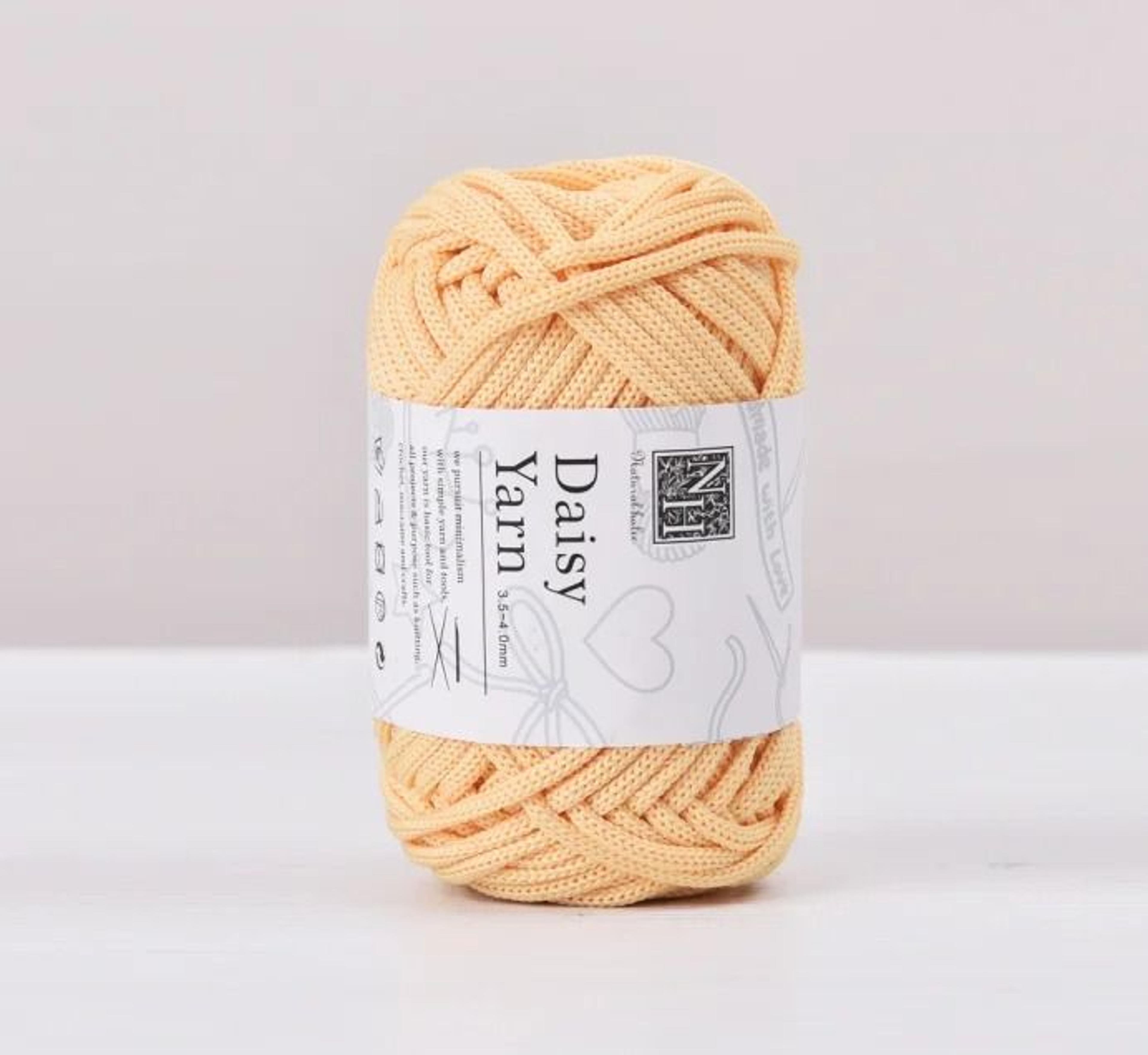 4mm Polyester Tube Yarn 40 Yd For Crochet Bags Rugs  DIY Crafts 10