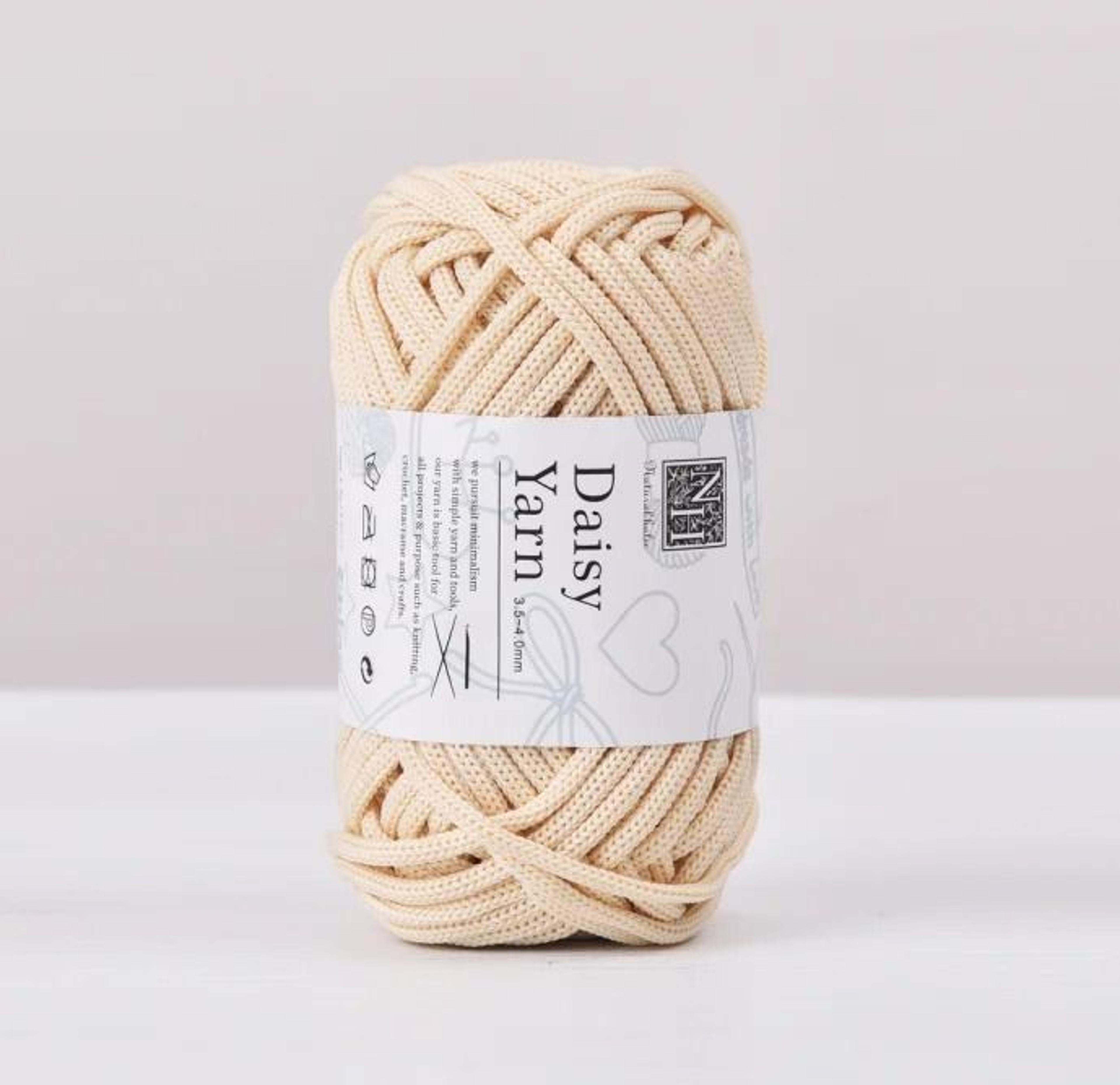4mm Polyester Tube Yarn 40 Yd For Crochet Bags Rugs  DIY Crafts 15