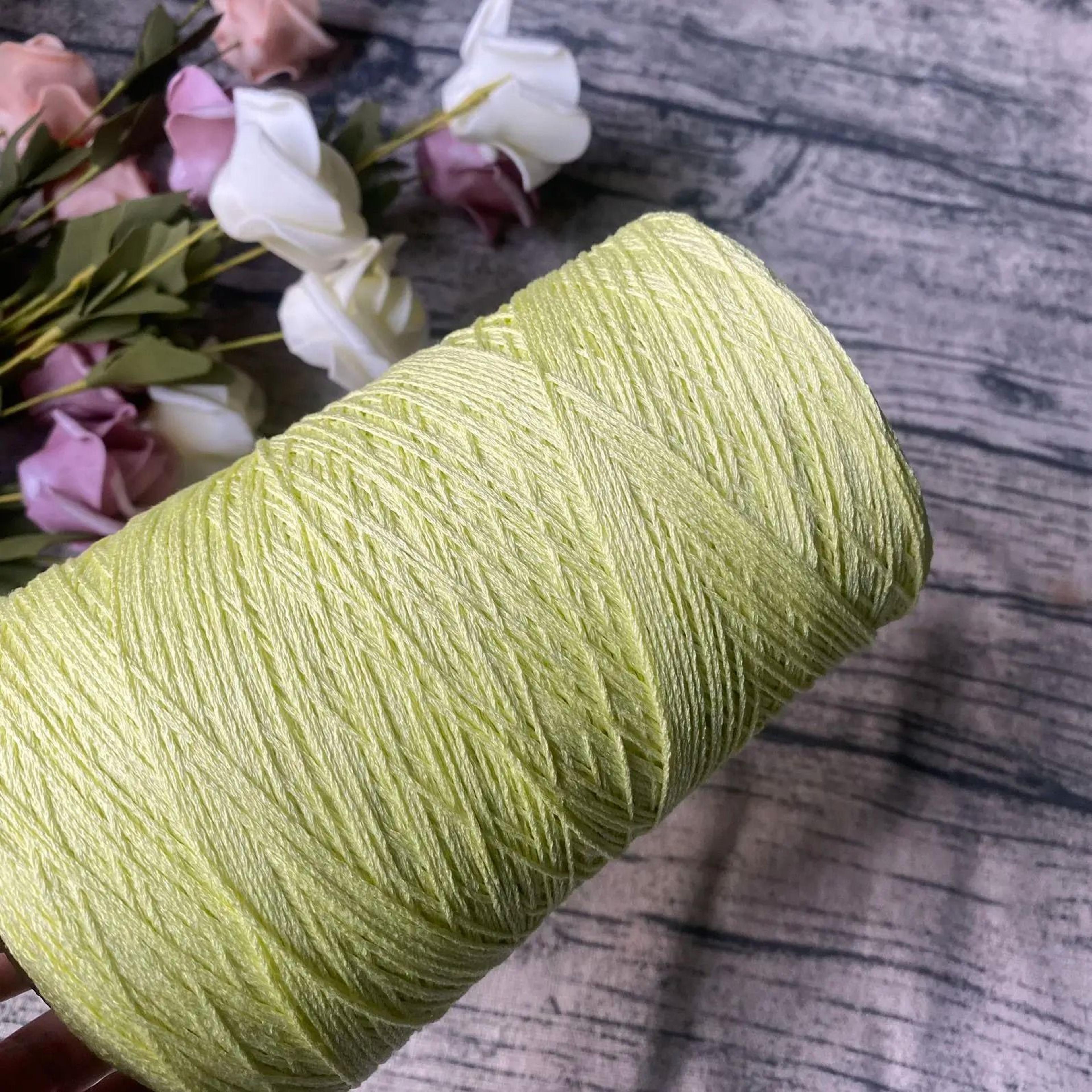176 Oz High Twist Tencel Lace Yarn For Summer Crochet Shawls  Lightweight Knits 4